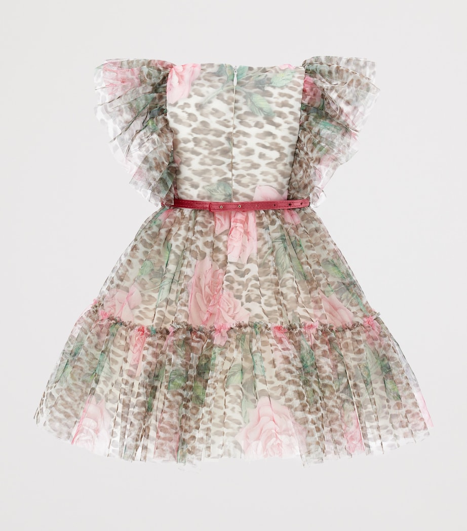 Tulle Floral Dress (2-12 Years) MACULATO Image 2