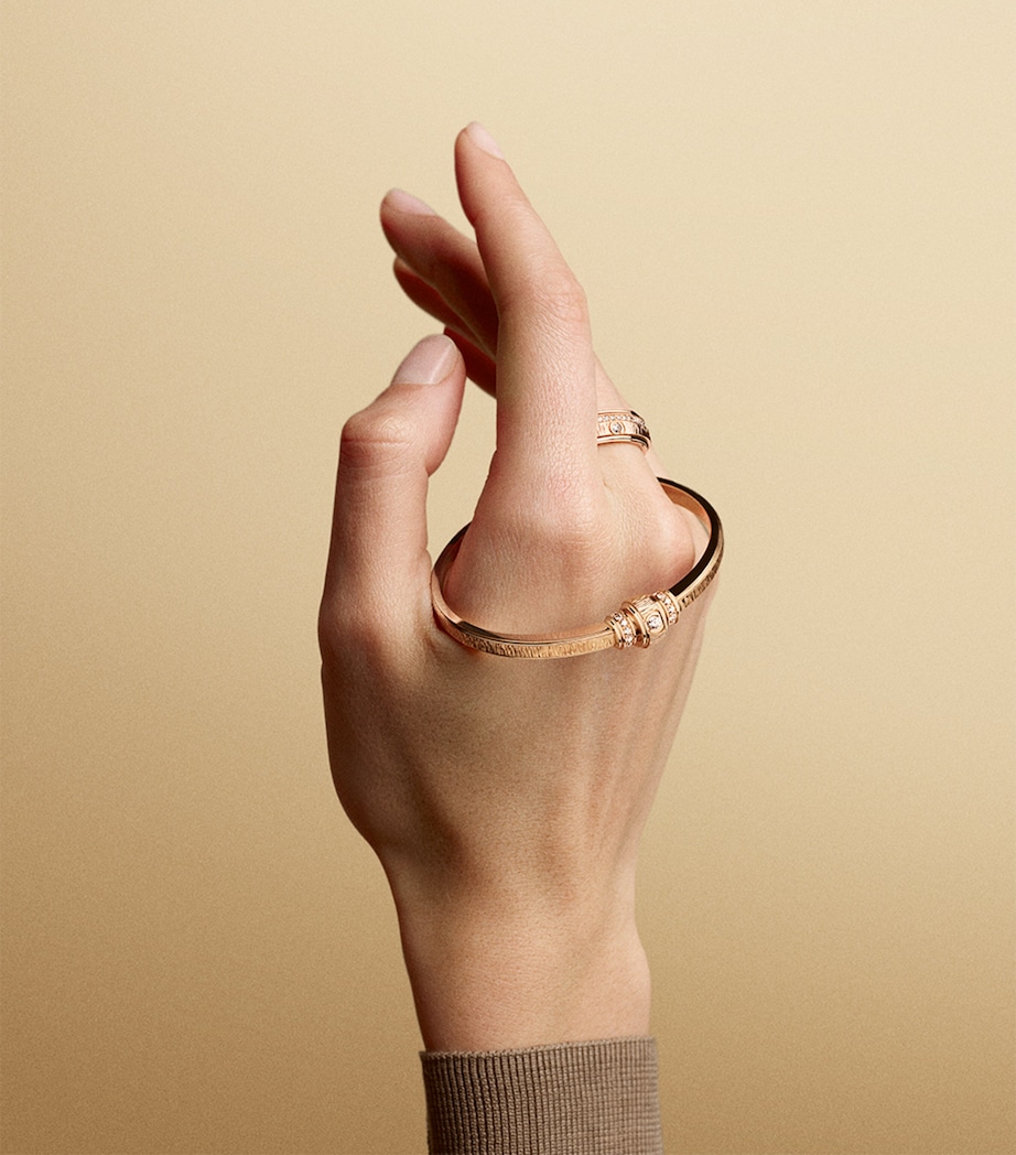 Rose Gold and Diamond Possession Bracelet PINK GOLD Image 8