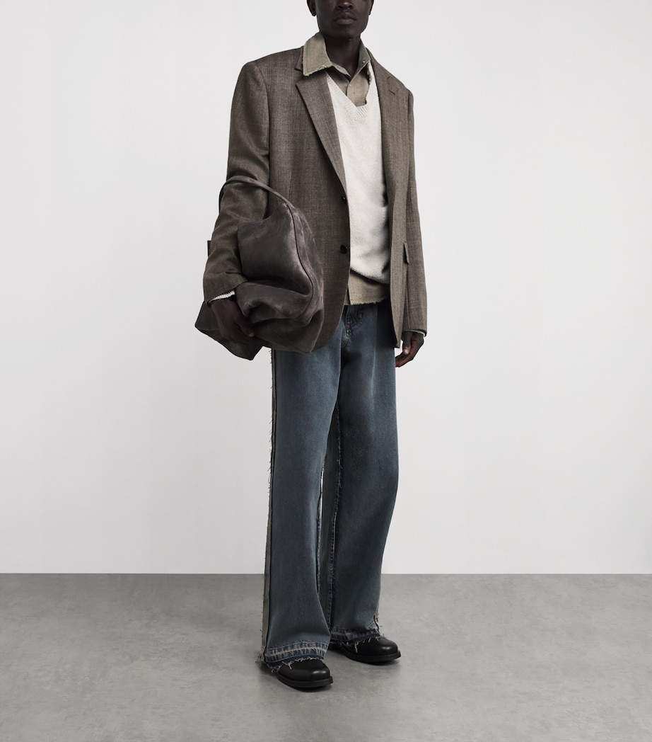 Wool Ceremony Blazer BROWN NATURAL Image 2