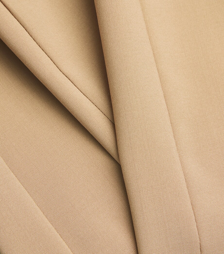 Wool Tailored Trousers BEIGE Image 5