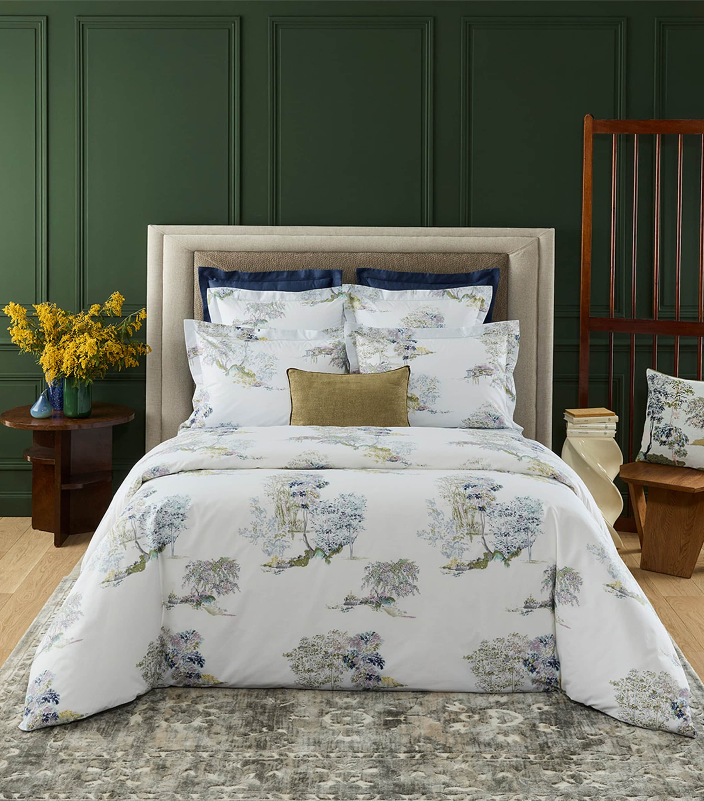 Yves Delorme Cotton Lande Super King Duvet Cover (260cm x 220cm) Image 2