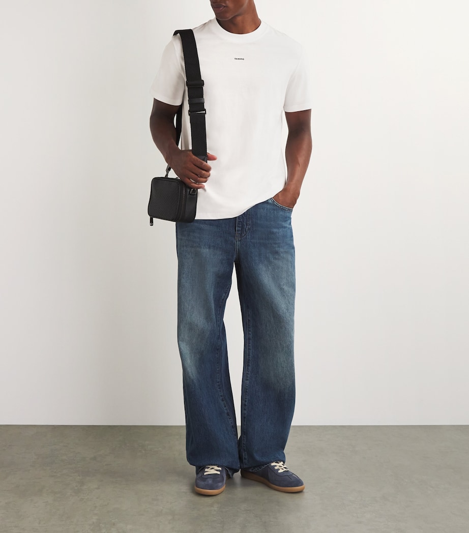 Cotton Logo T-Shirt WHITE Image 2