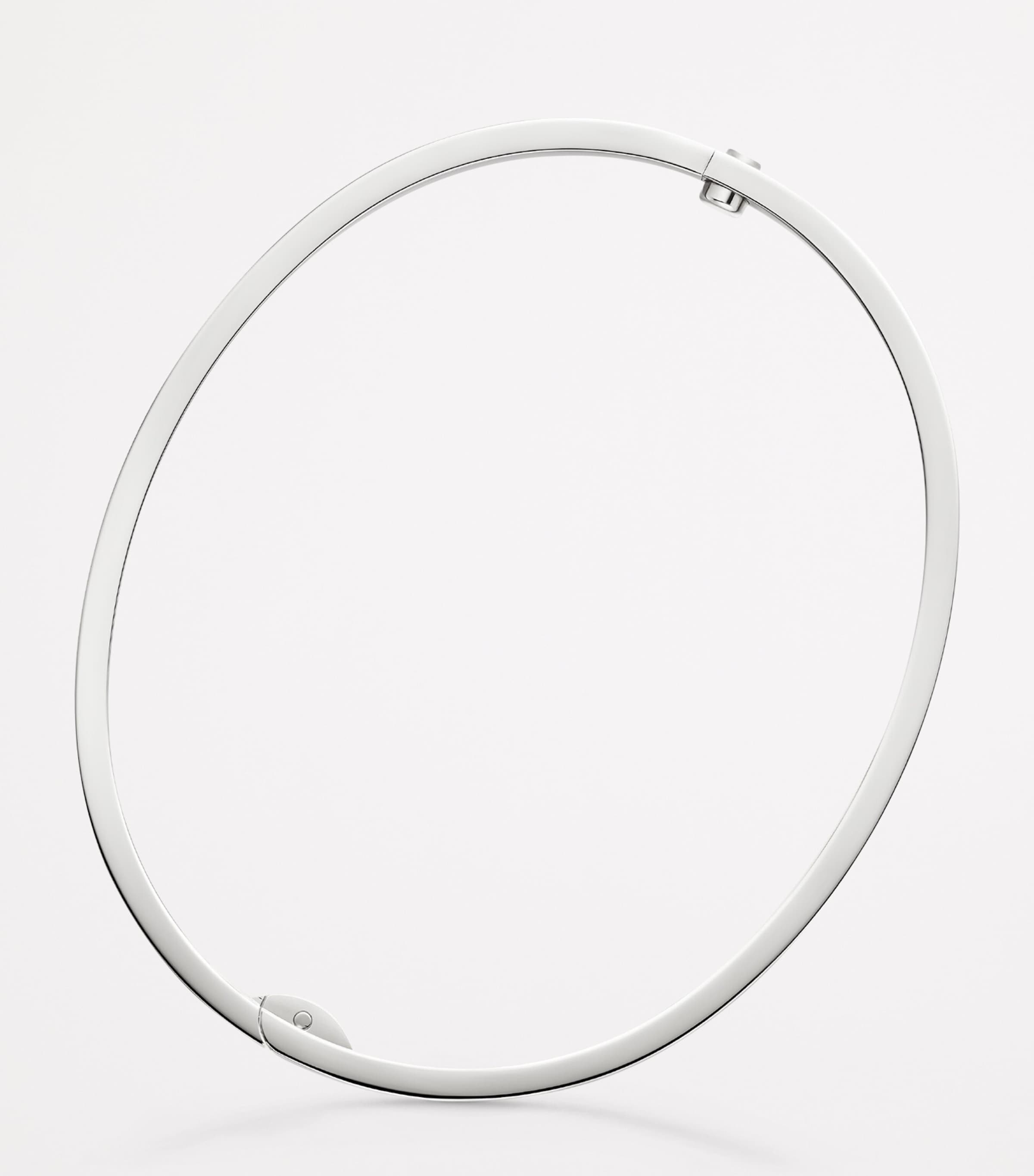 LOVE Small White Gold Bracelet WHITE GOLD Image 4