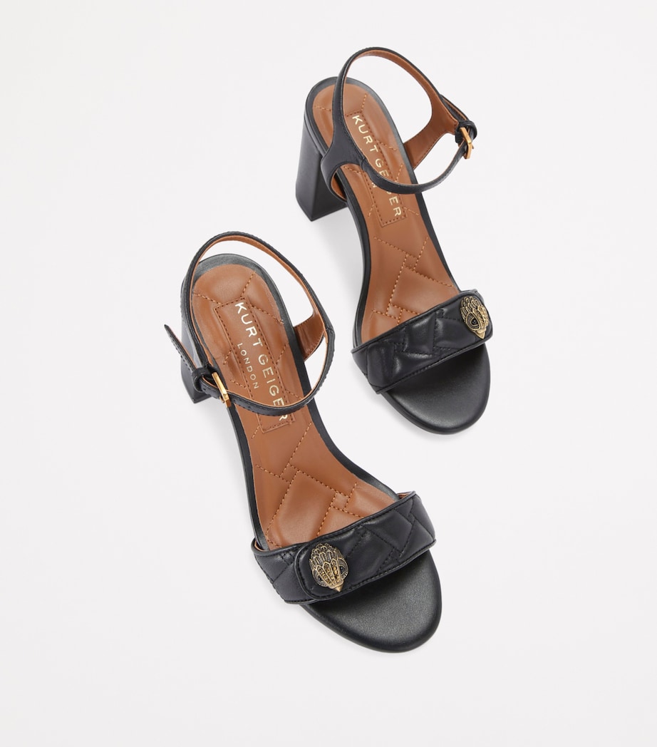 Kensington Langley Heeled Sandals BLACK Image 4