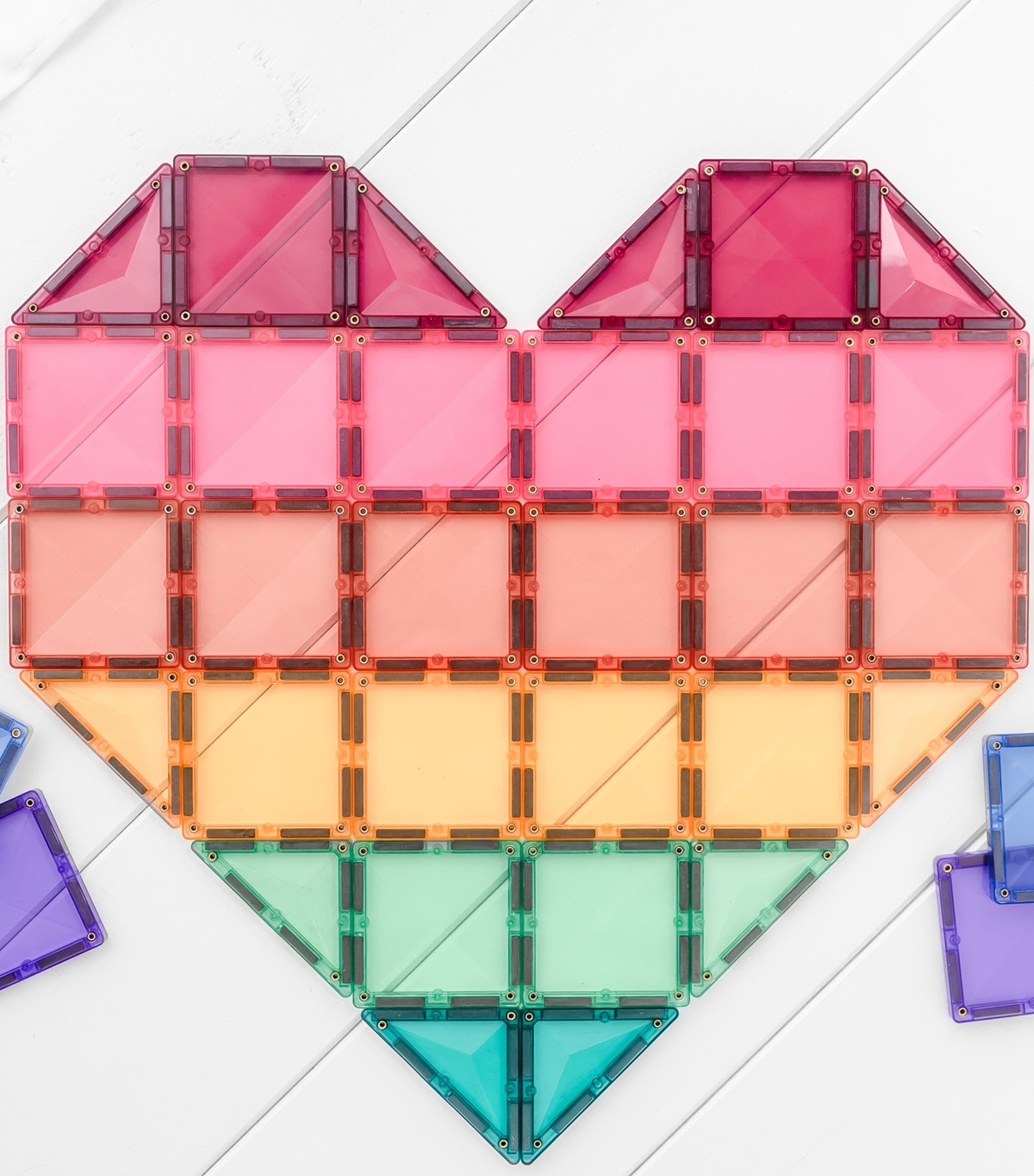 Connetix Tiles Pastel Creative Pack Play Set Image 2