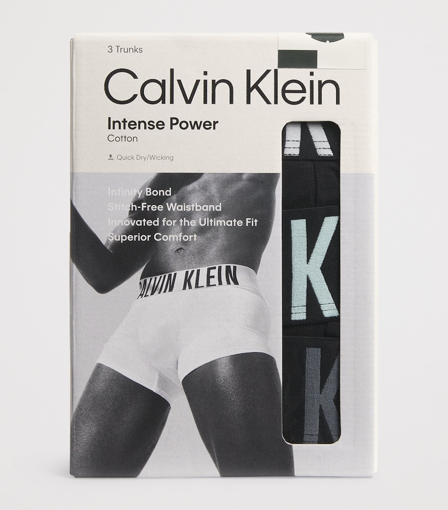 Intense Power Trunks (Pack of 3) ZDOBLACK W/ WHITE/ Image 4