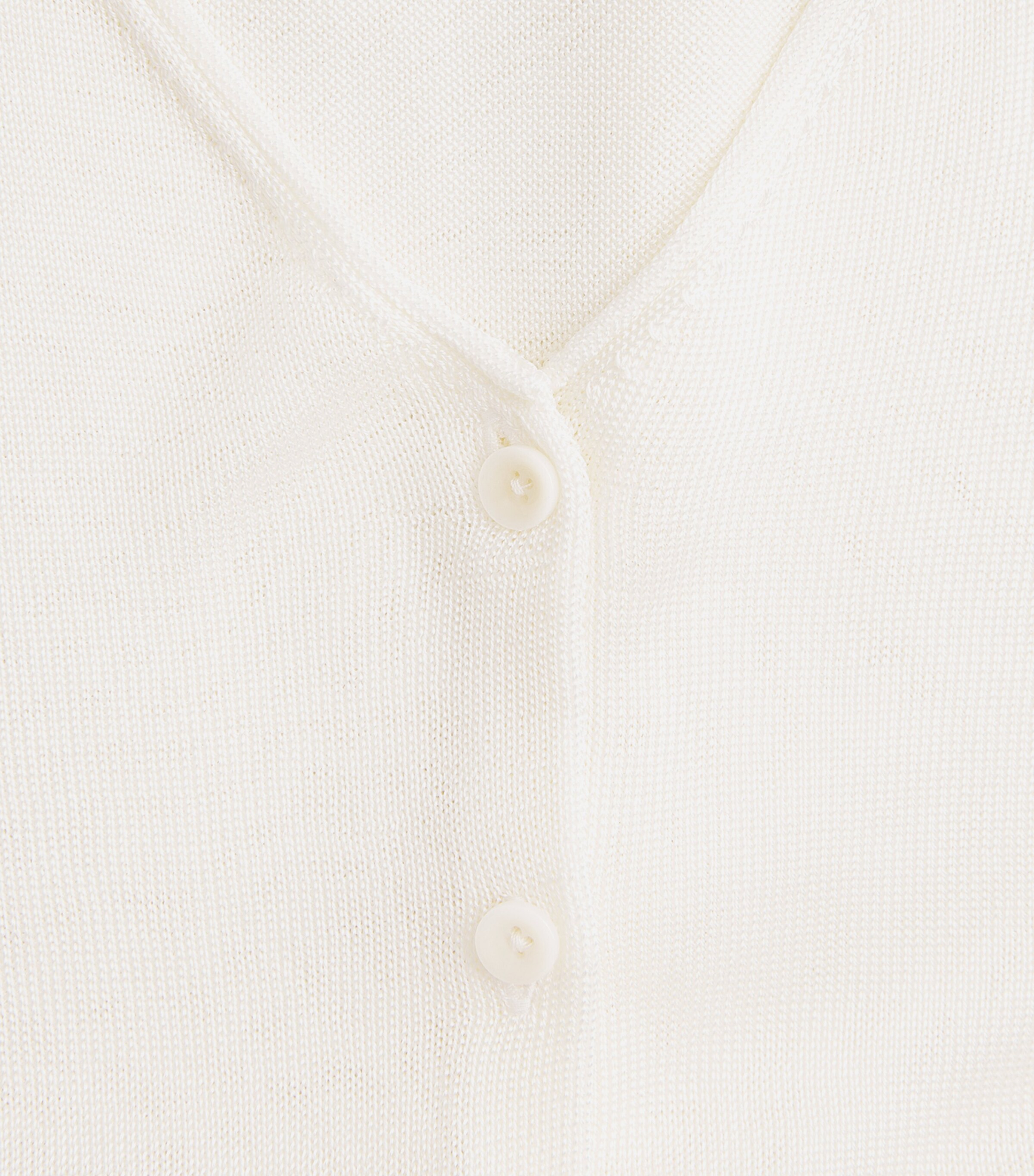 Theory Womens Sheer Jersey V-Neck Cardigan Ivory Image 6