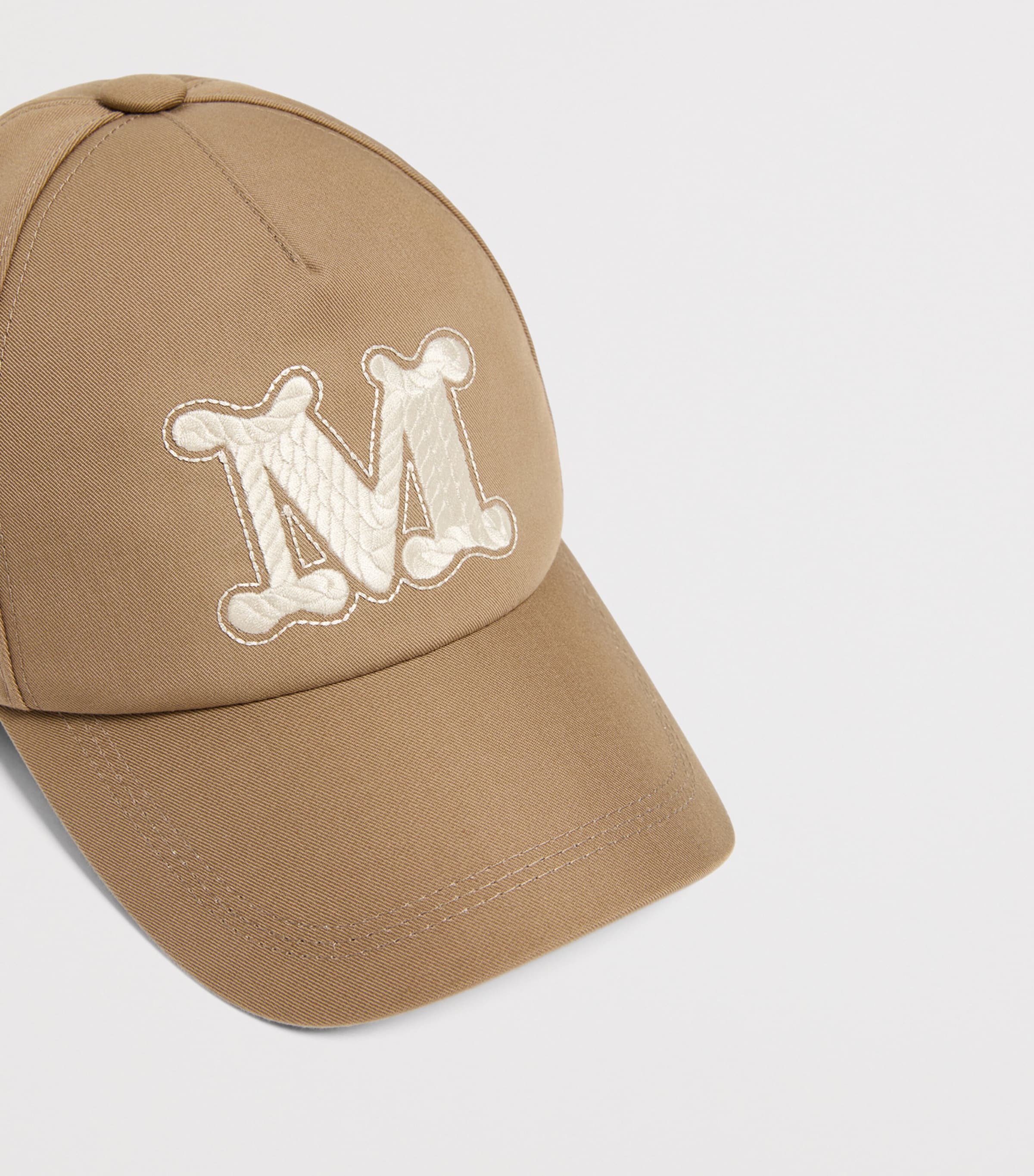 Cotton Monogram Cap COLONIAL Image 2