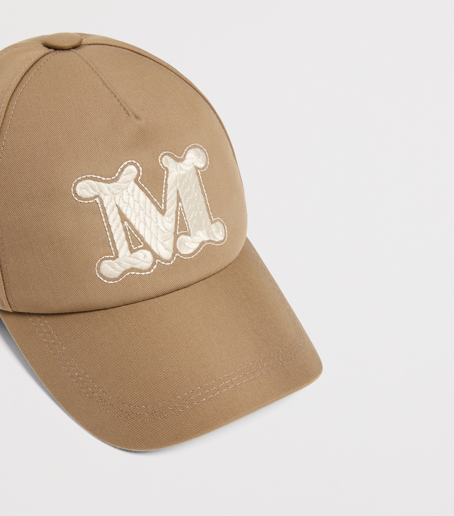 Cotton Monogram Cap COLONIAL Image 2