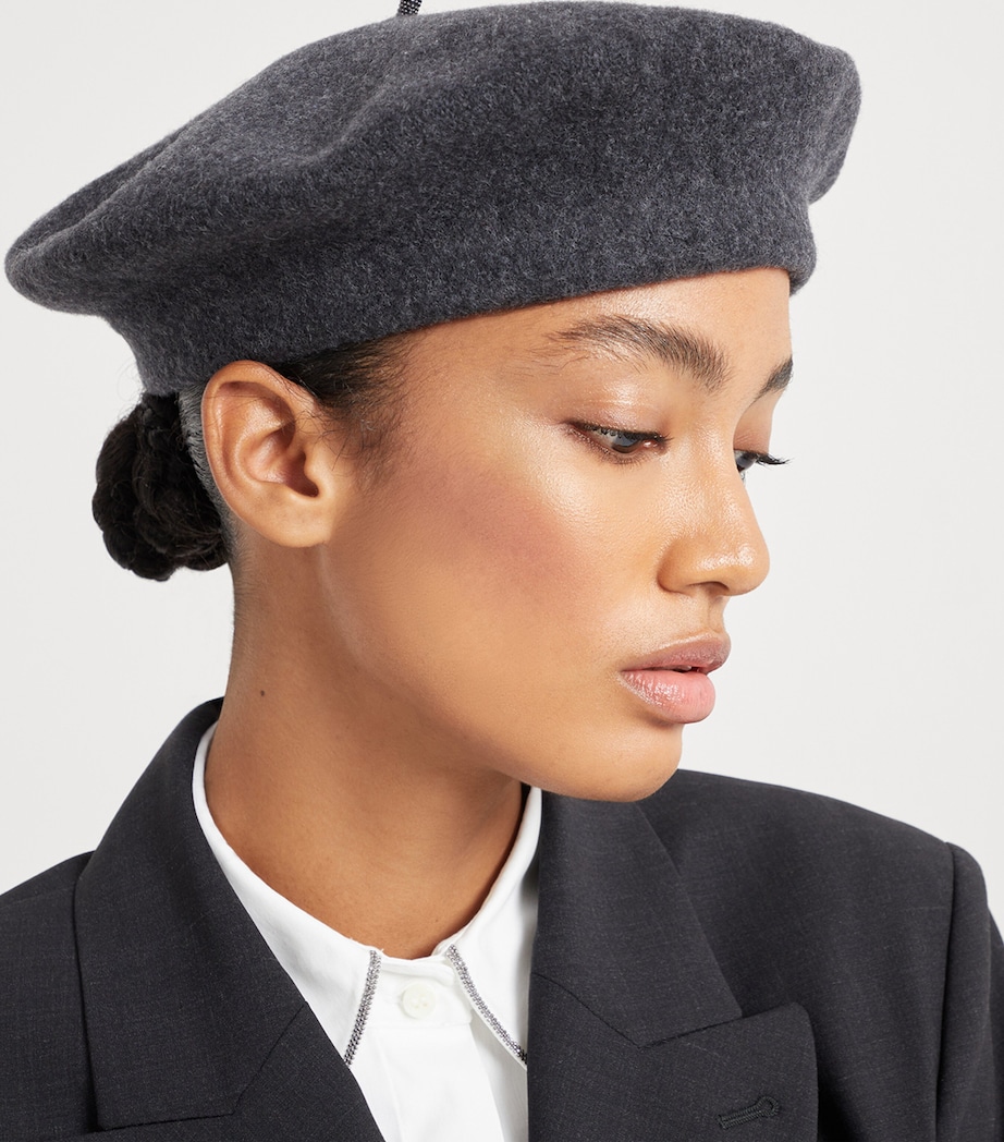 Wool Beret C2355 Image 3