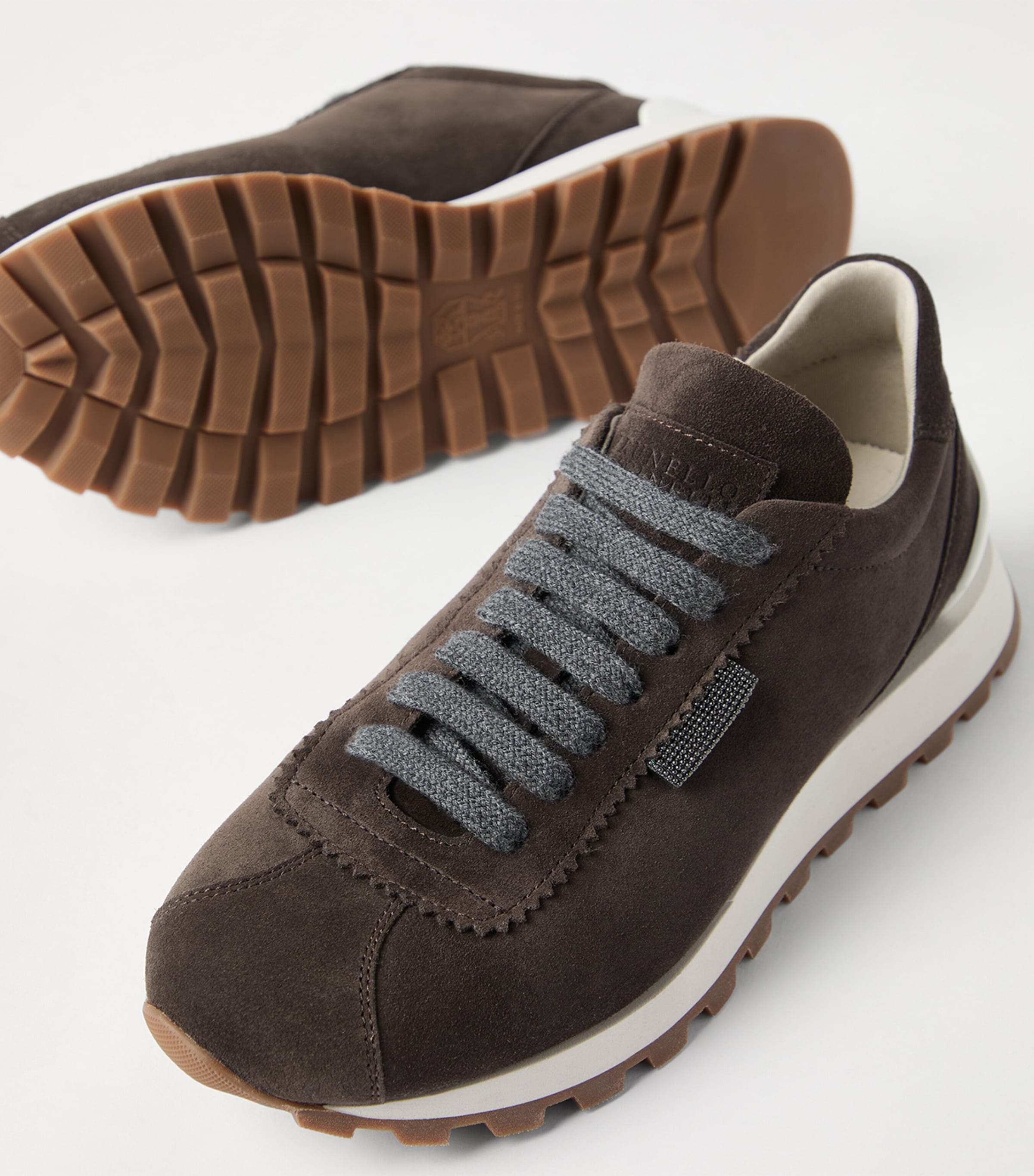 Suede Runner Sneakers C7284 Image 5