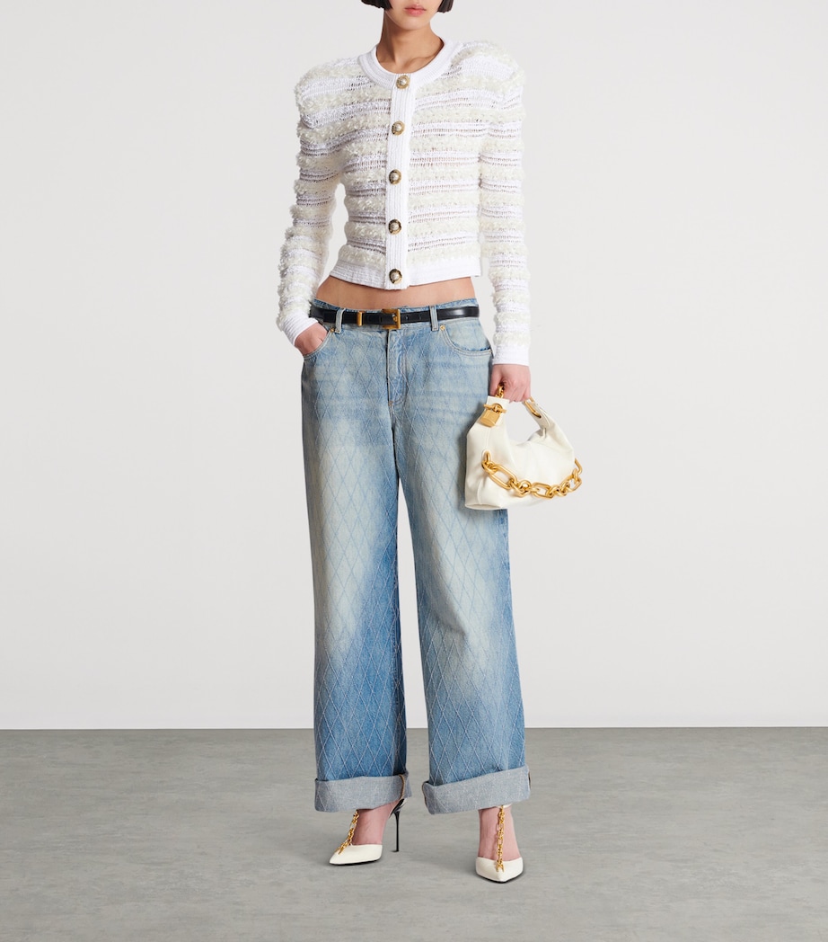 Mini Leather Sync Shoulder Bag 0DA CREME Image 6