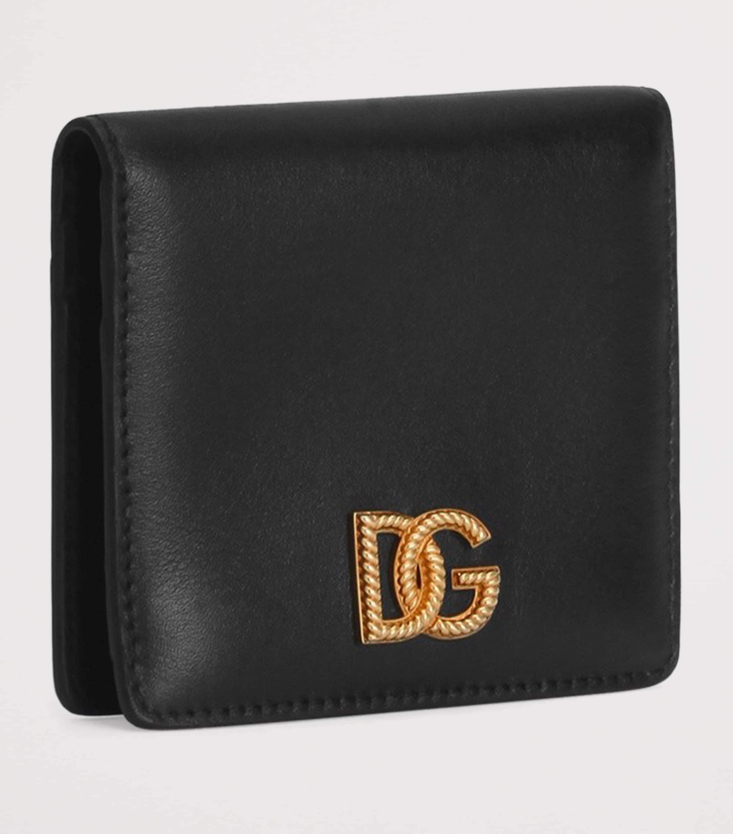 Leather DG Millennials Bifold Wallet 80999-BLACK Image 2