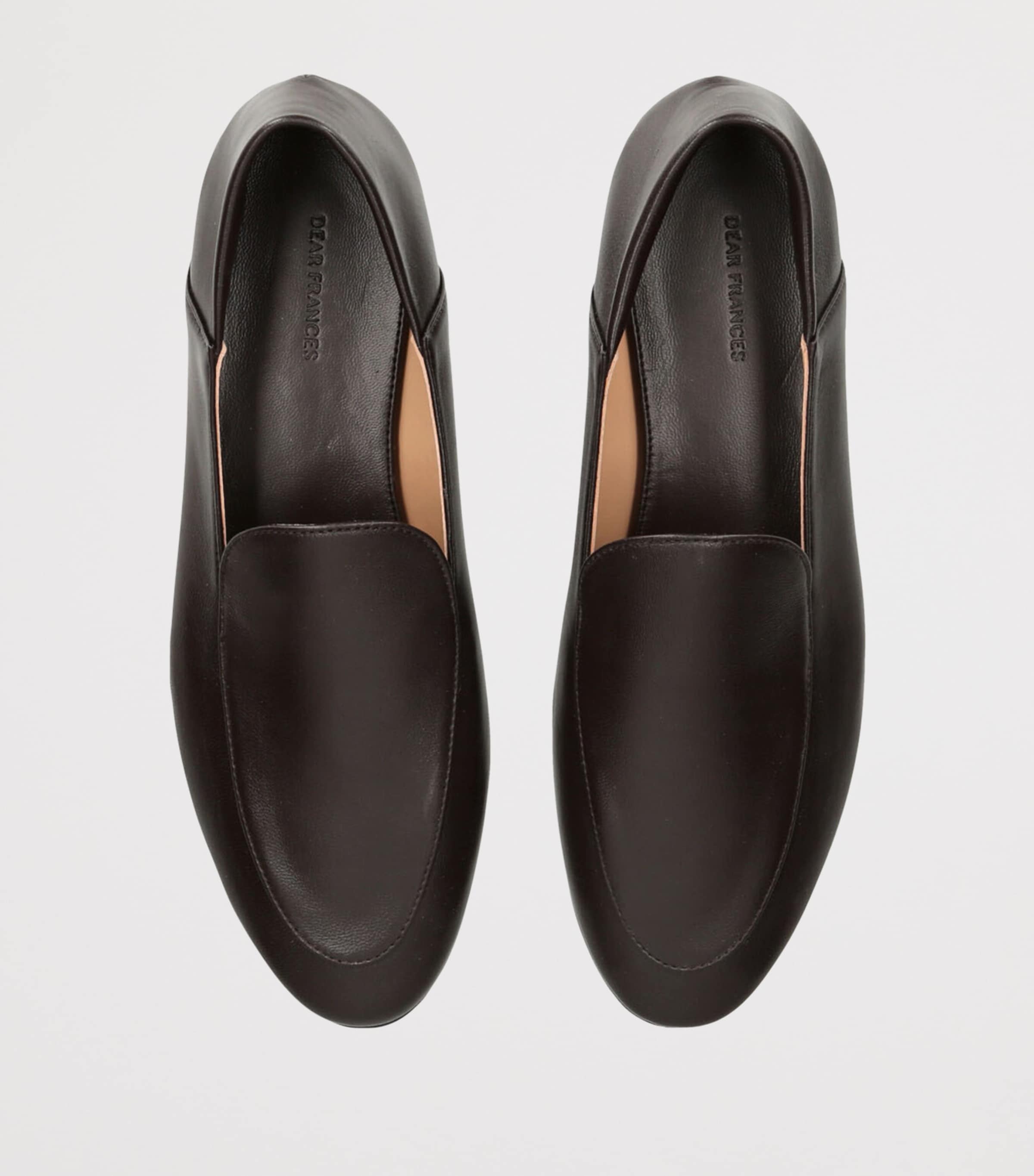 Leather Gio Loafers DARK BROWN Image 4