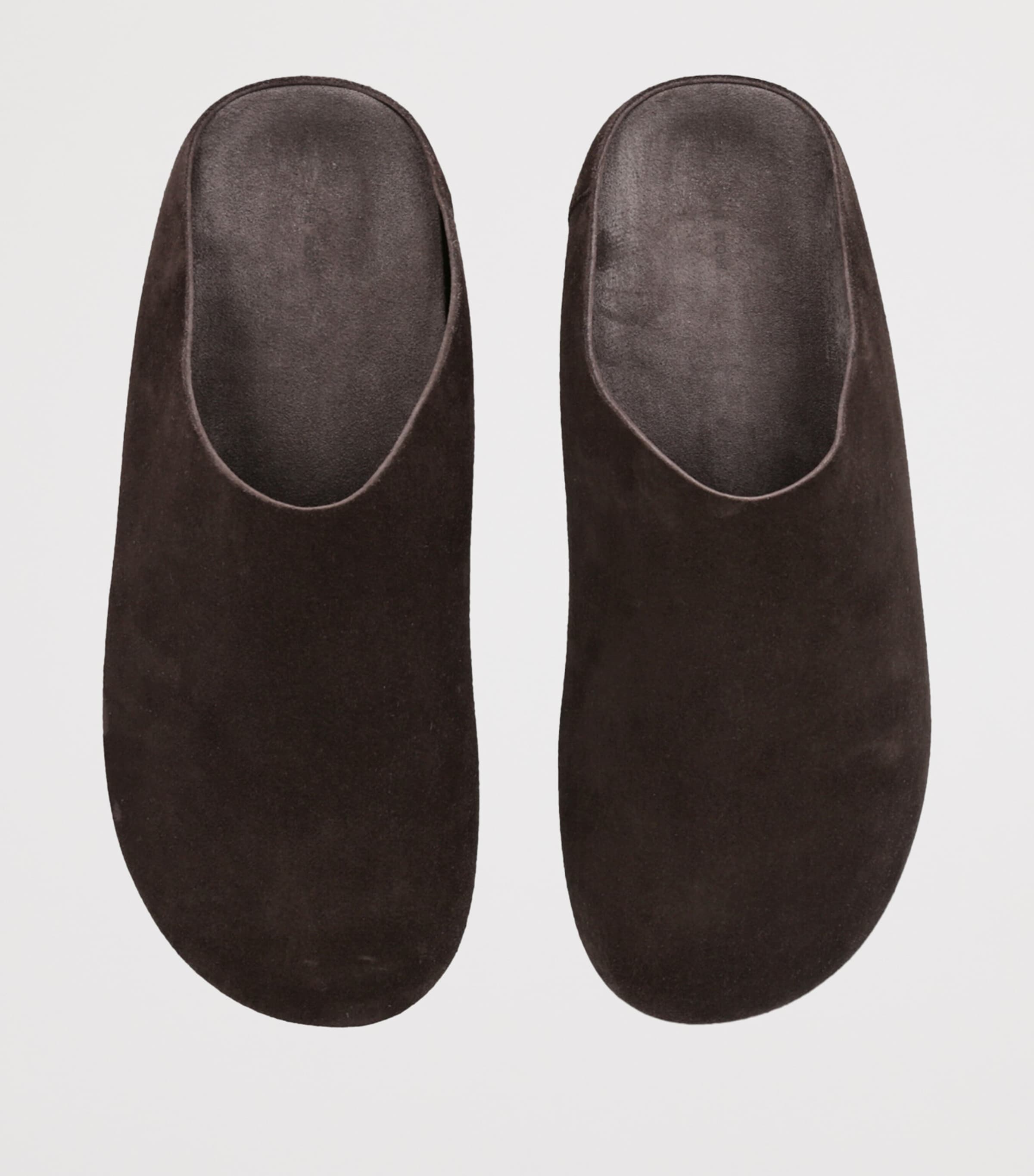 Hudson Suede Slides DARK BROWN Image 4