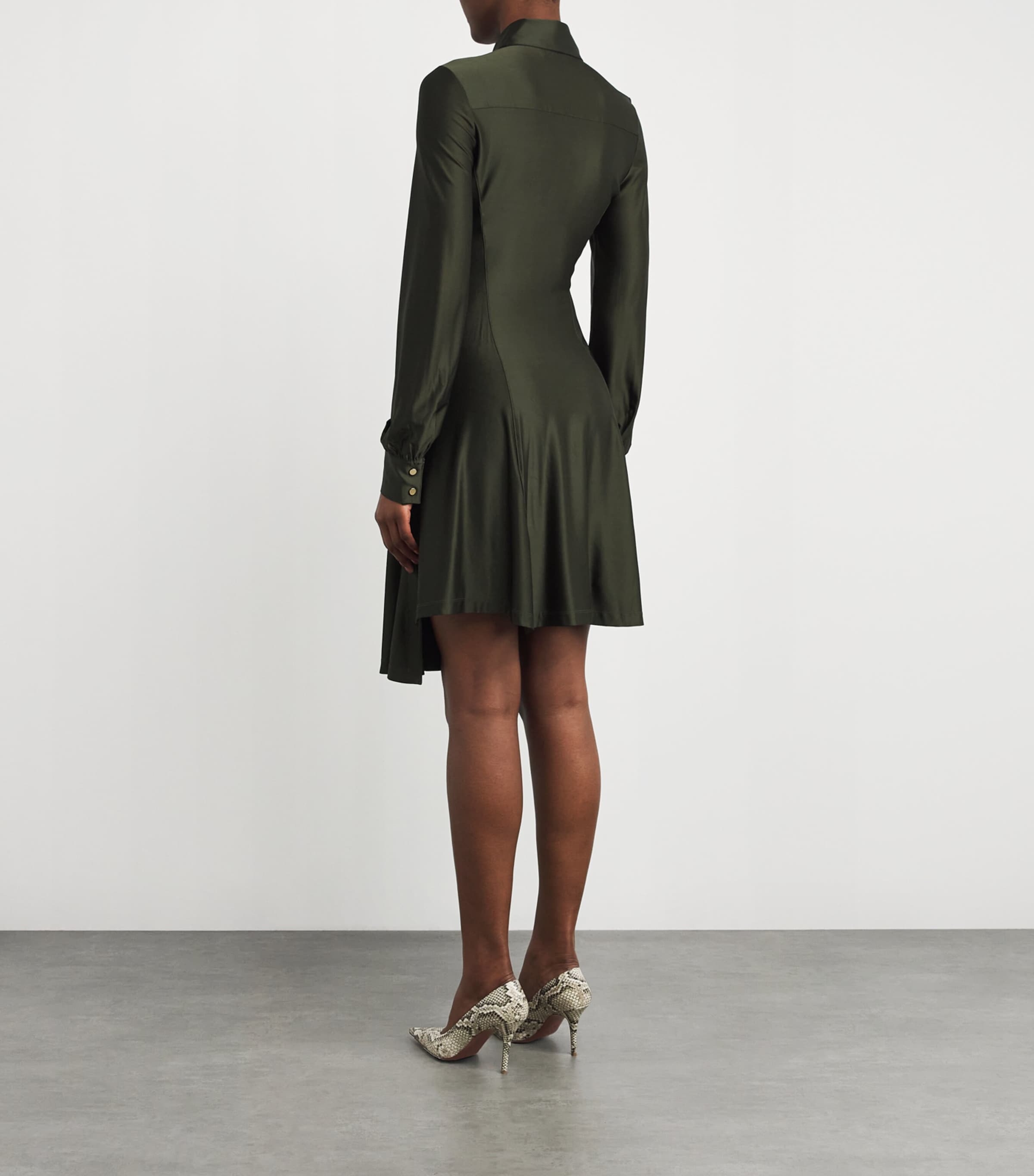 オールインワン・サロペット Rabanne Asymmetrical Hem Mini Dress Printed asymmetrical minidress in multicoloured - Rabanne