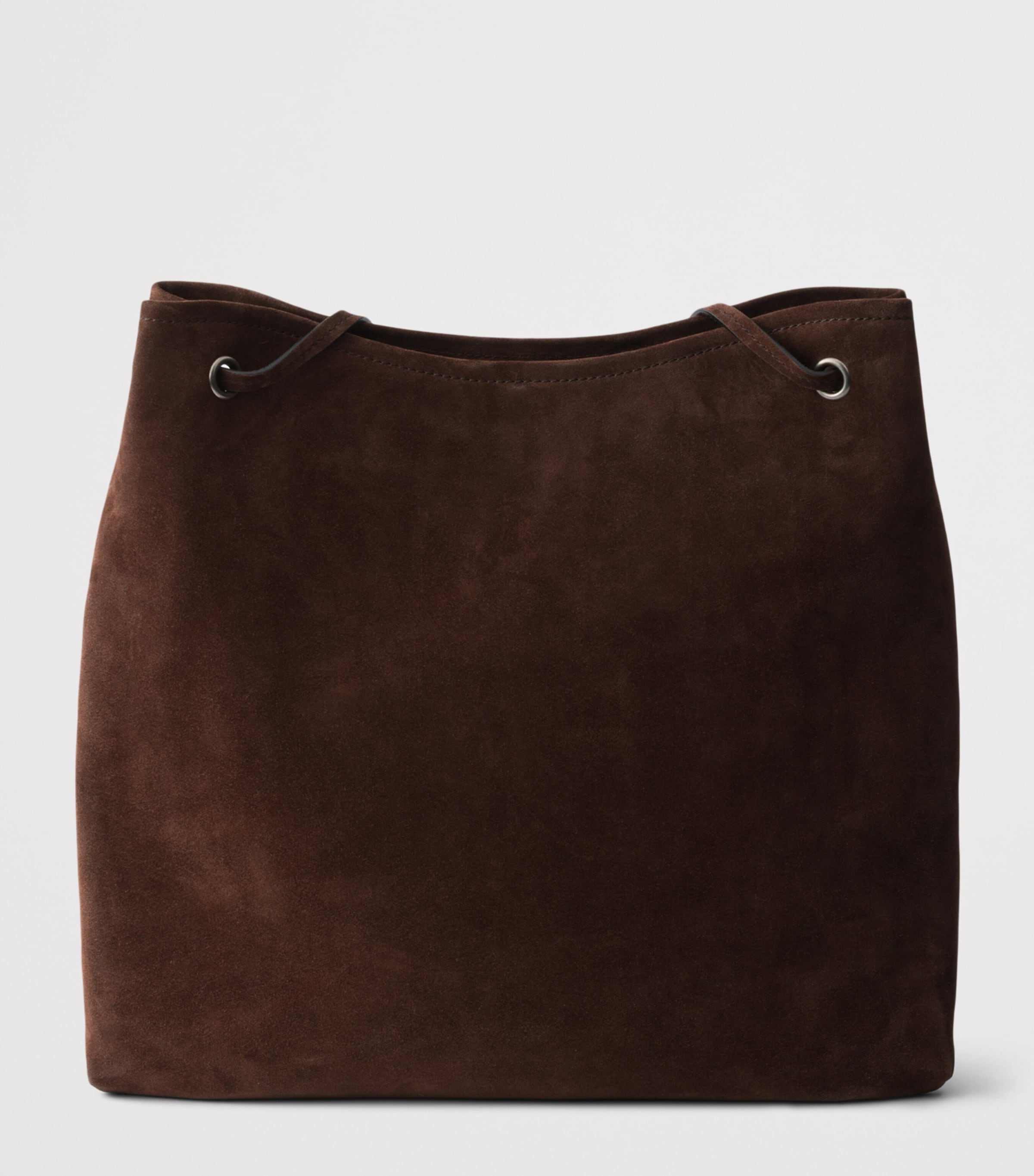 Prada Large Suede Route Shoulder Bag Brown Image 3