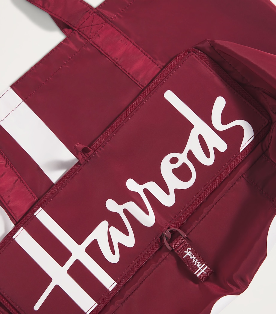 Logo Pocket Shopper Bag BERRY Image 4