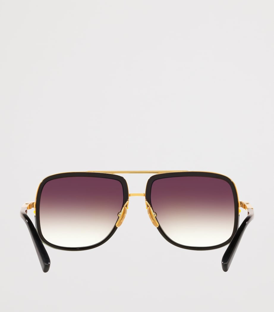 DITA Mach One Square Sunglasses Gold Image 4