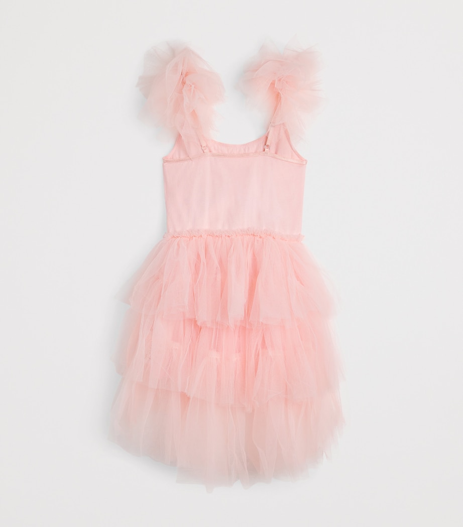 Petal Party Dress (2-11 Years) BUBBLEGUM Image 2