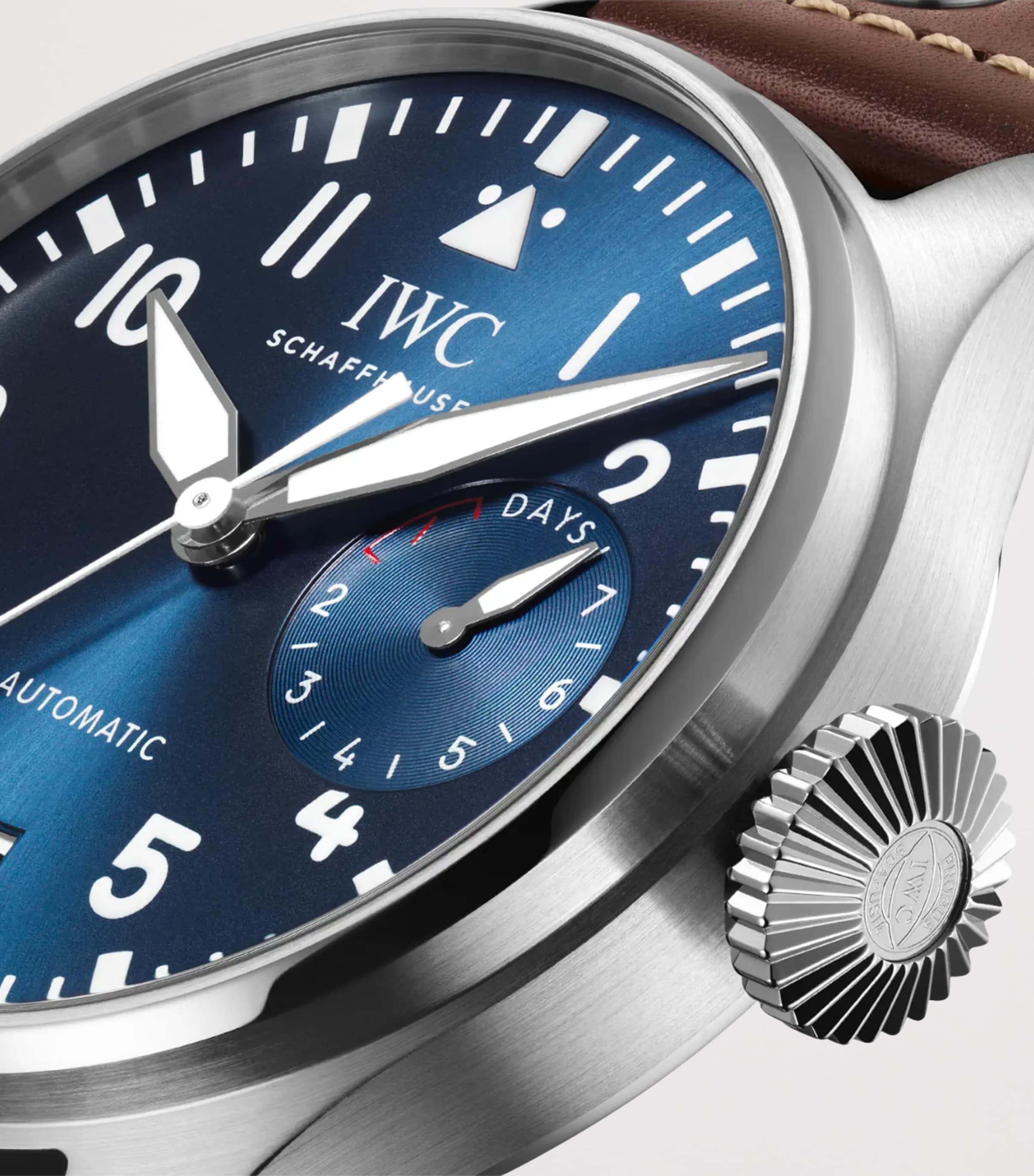 Stainless Steel Big Pilot’s Petit Prince Watch 46mm BLUE Image 5