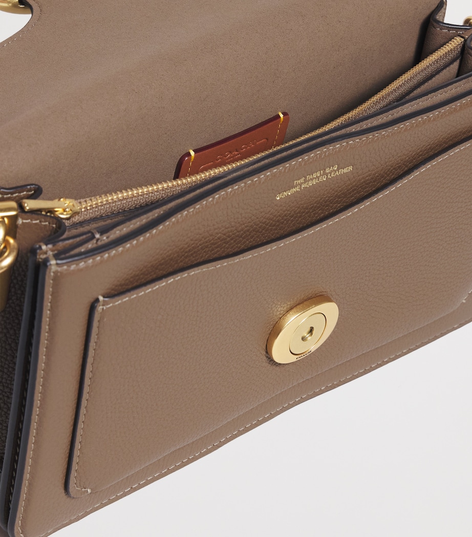 Leather Tabby 26 Shoulder Bag DARK STONE Image 4