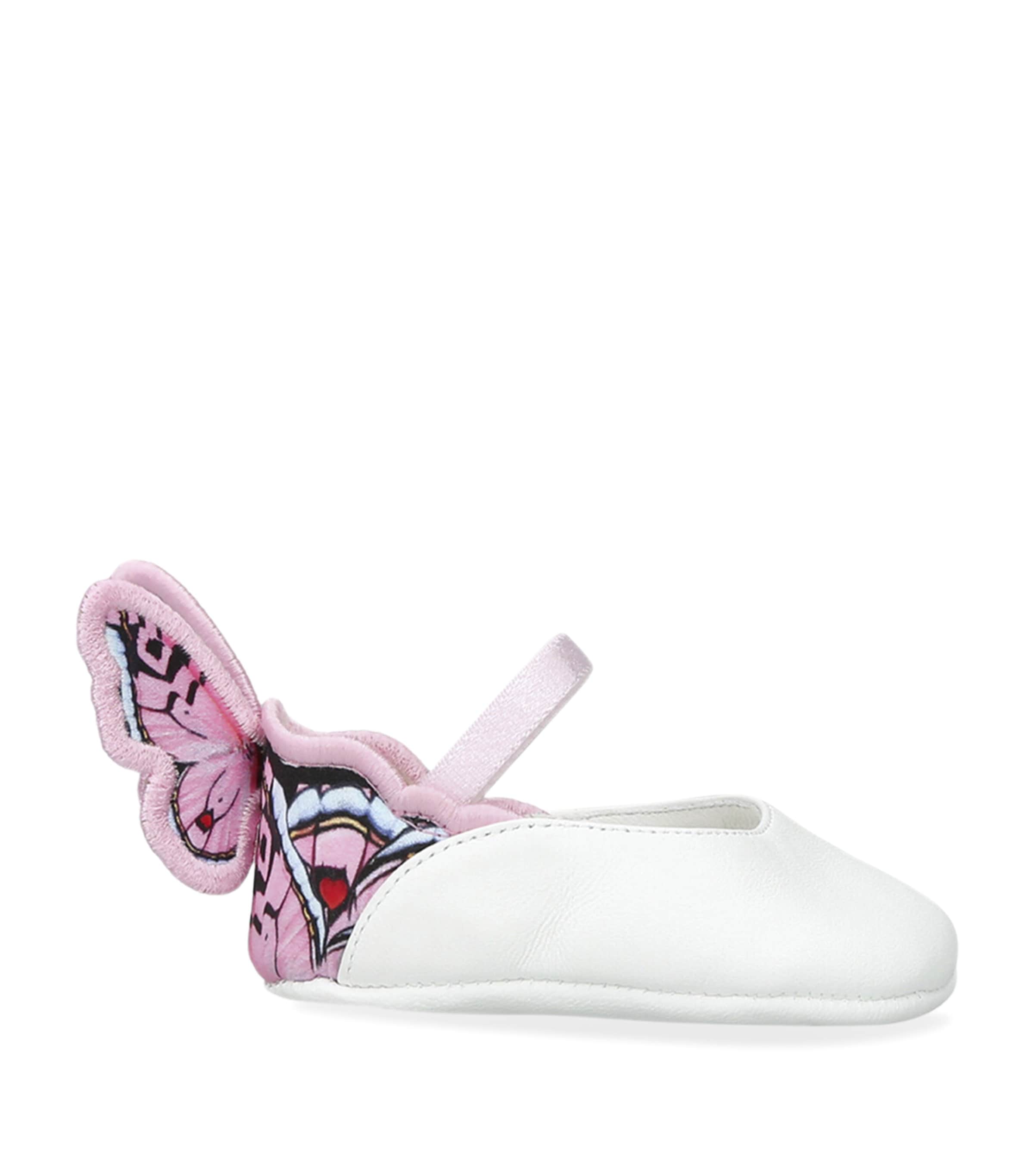 Sophia Webster Mini Leather Chiara Ballet Flats White/comb Image 1