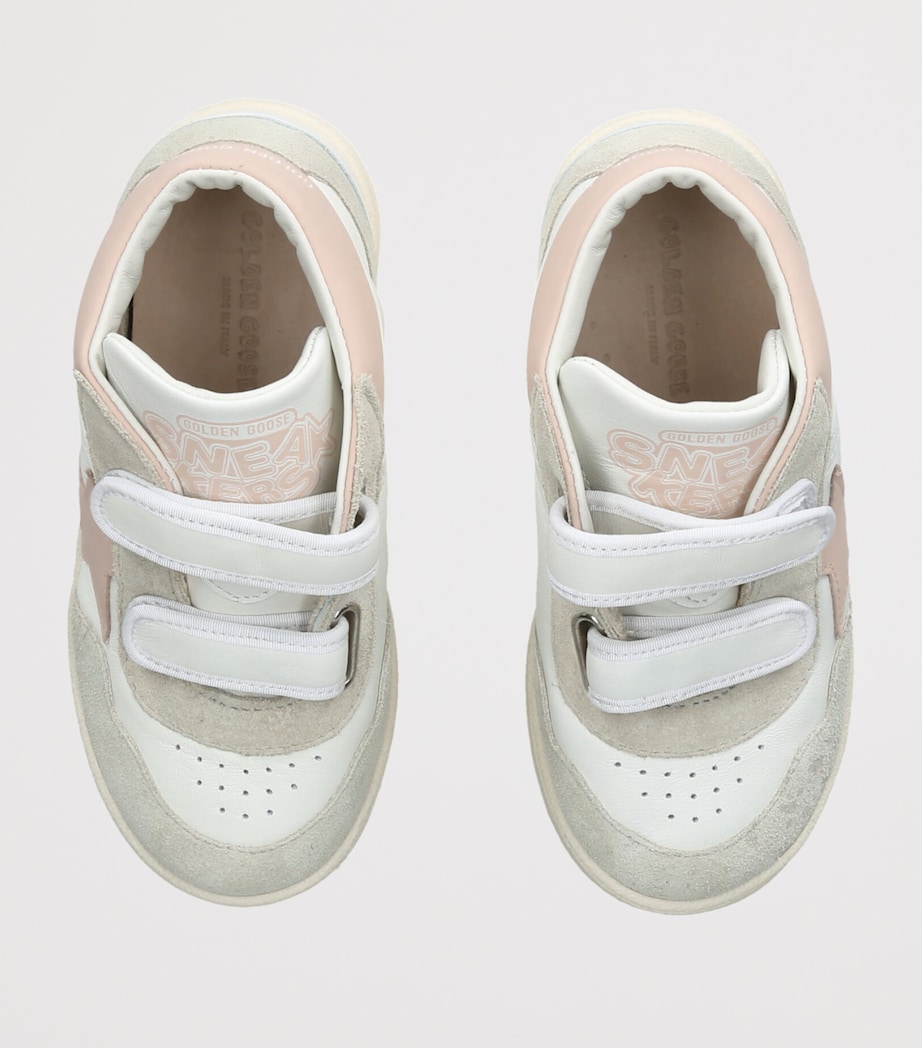 Golden Goose Leather June Sneakers White/comb Image 3