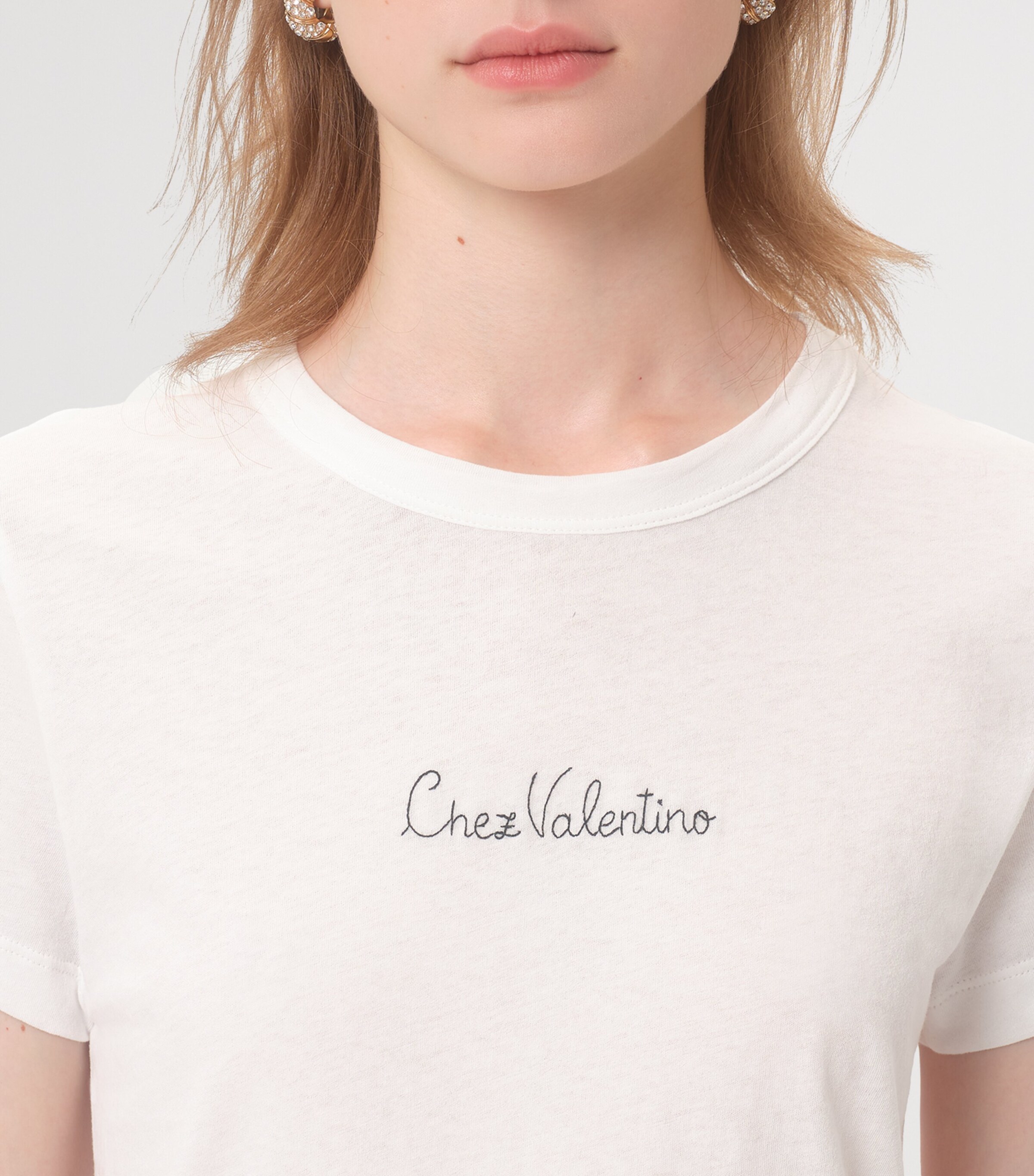Valentino Cotton Chez Valentino T-Shirt | Harrods US