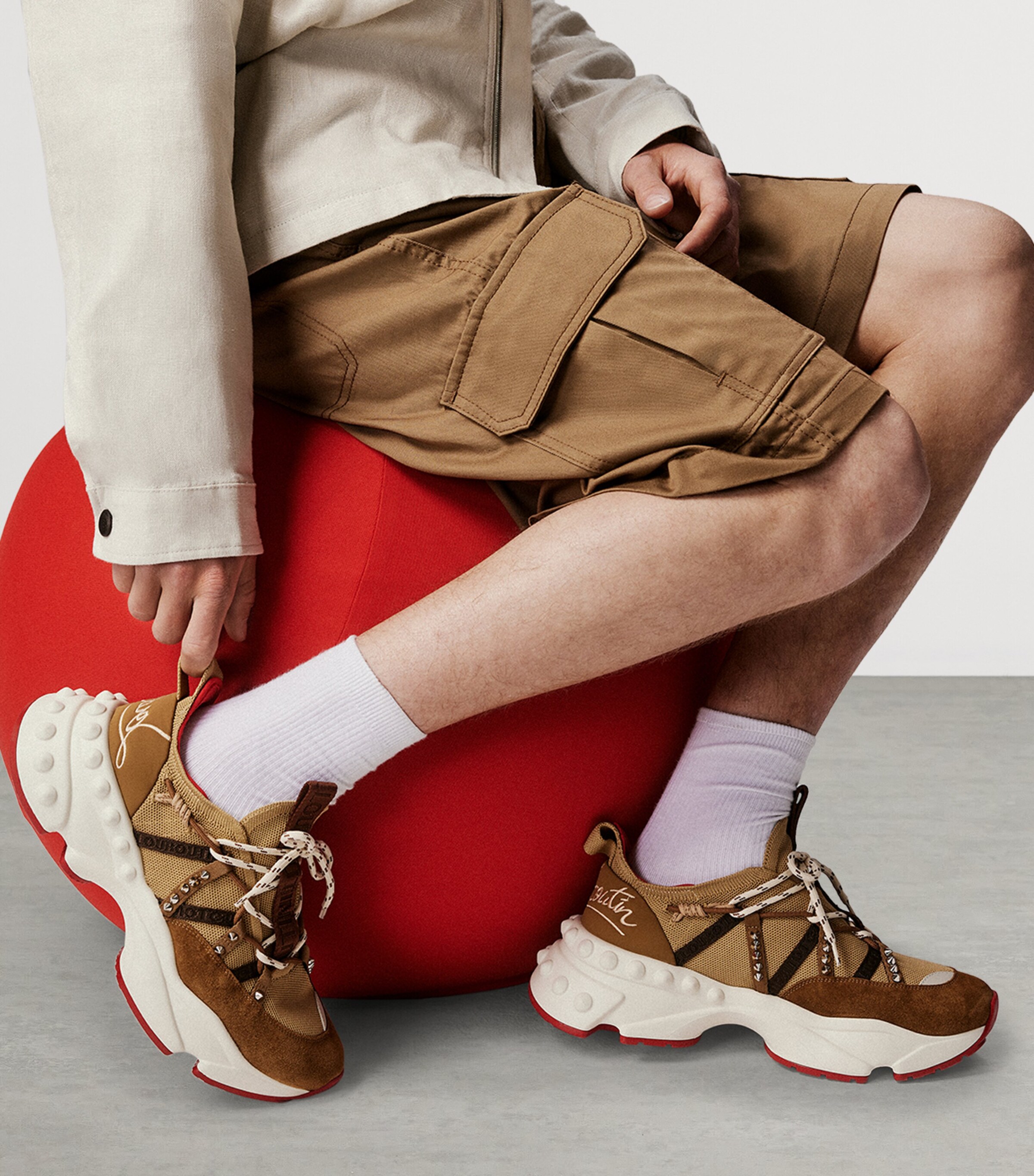 Trailnrun Leather Sneakers 7187 Image 2