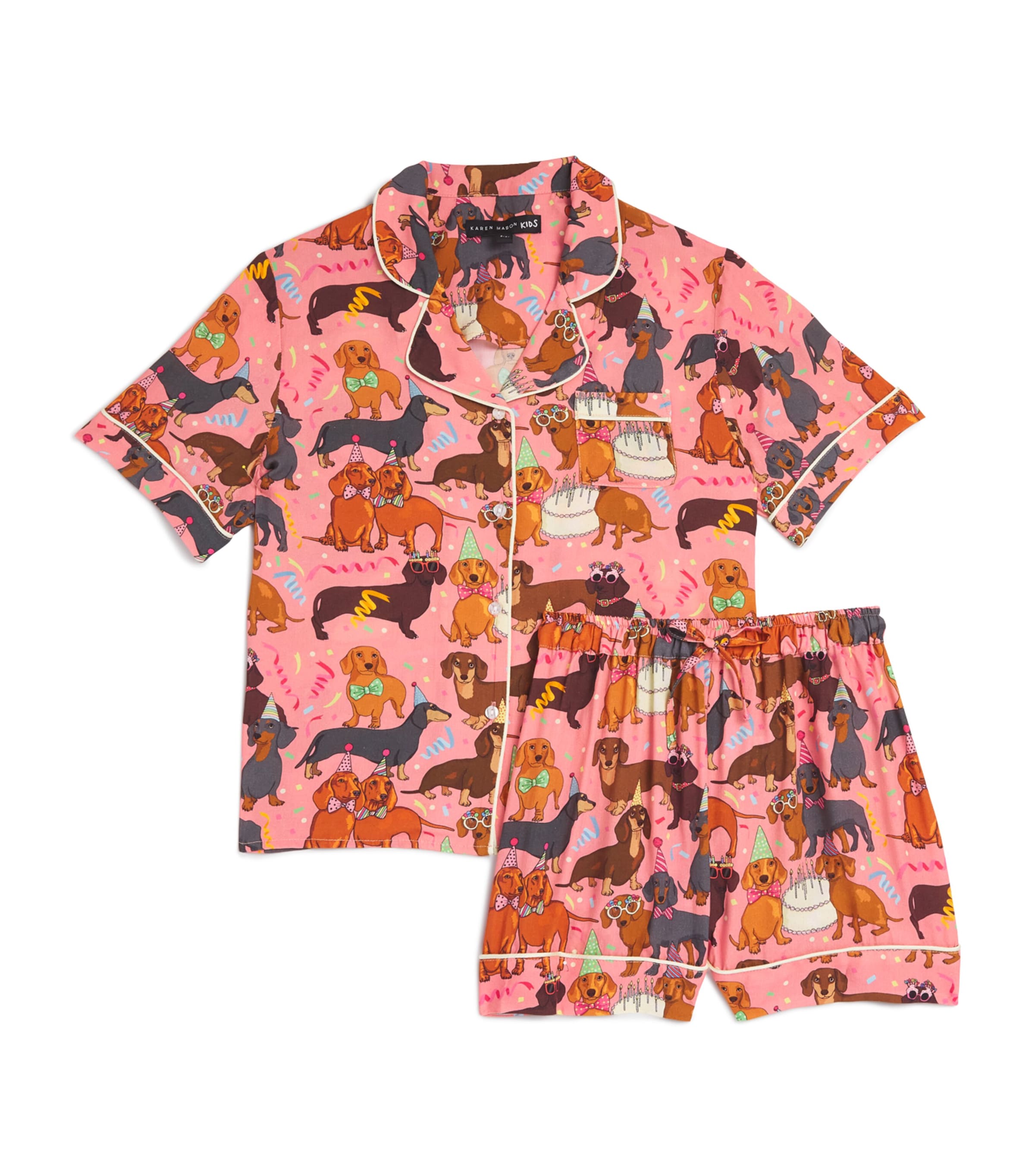 KAREN MABON PRINTED PYJAMA SET