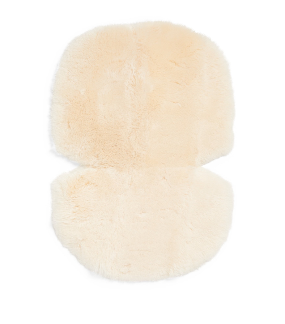 Binibamba Sheepskin Snuggler Milk Image 1