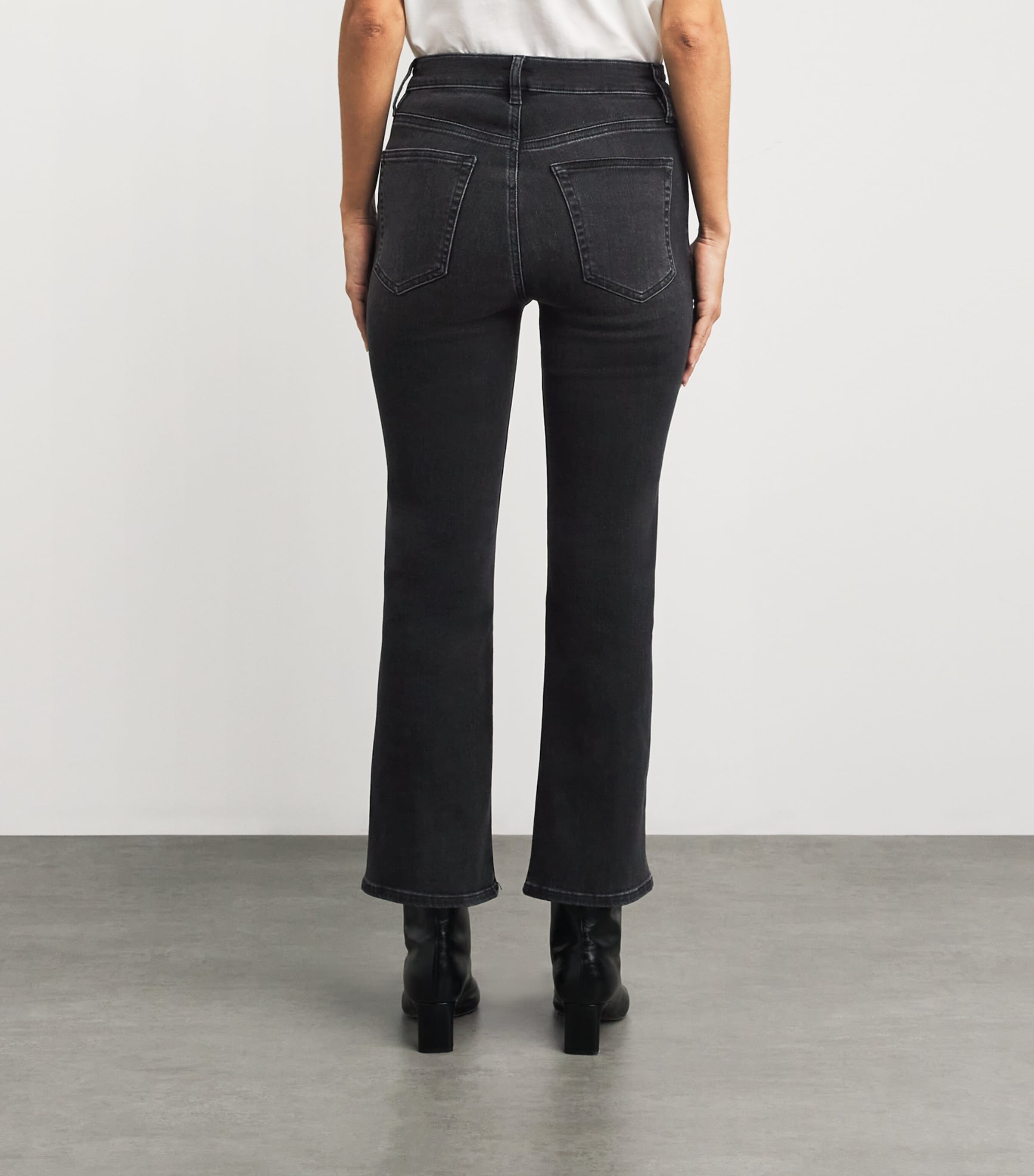 The Reboot Crop Bootcut Jeans STARSHIP Image 4