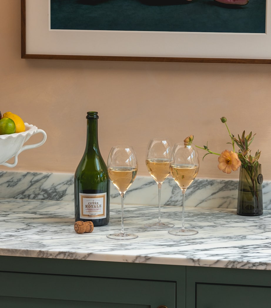 Richard Brendon Champagne Glasses (Set of 2) Clear Image 4