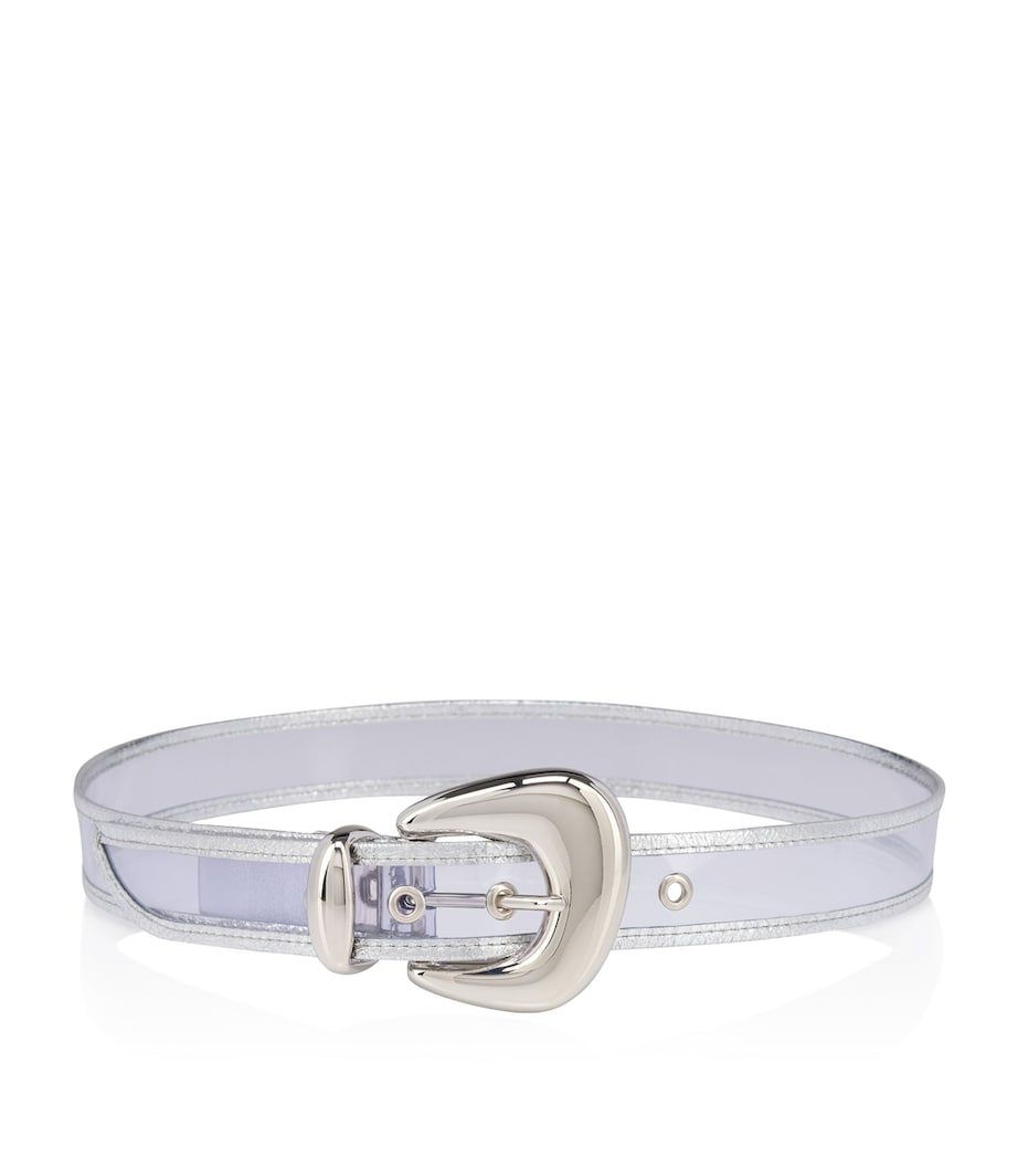 Bubble PVC Patent Leather Belt S082 Image 1