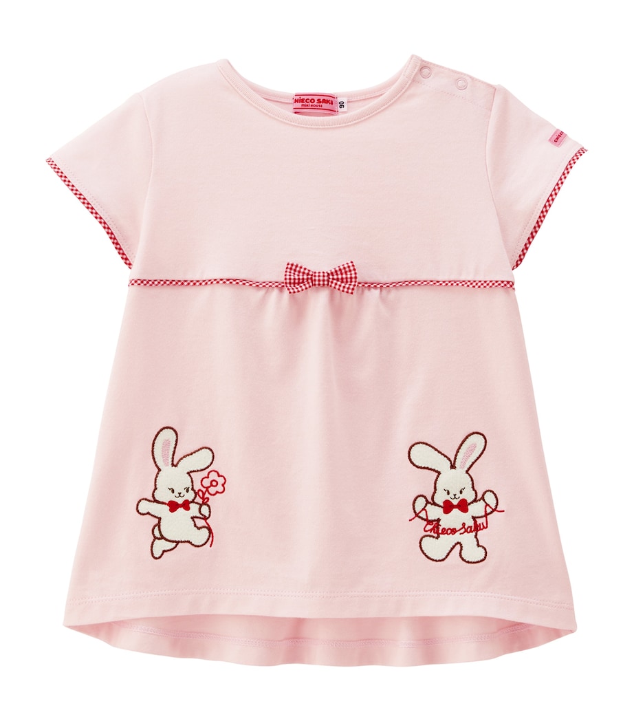 Cotton Bunny Appliqué T-Shirt (2-7 Years) 8 Image 1