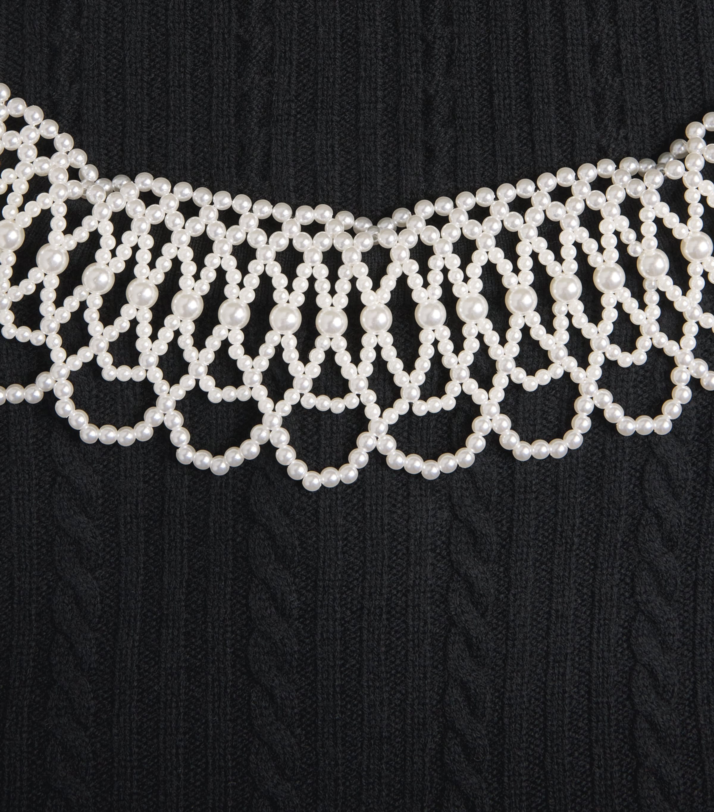 Wool-Blend Cardigan BLACK Image 5