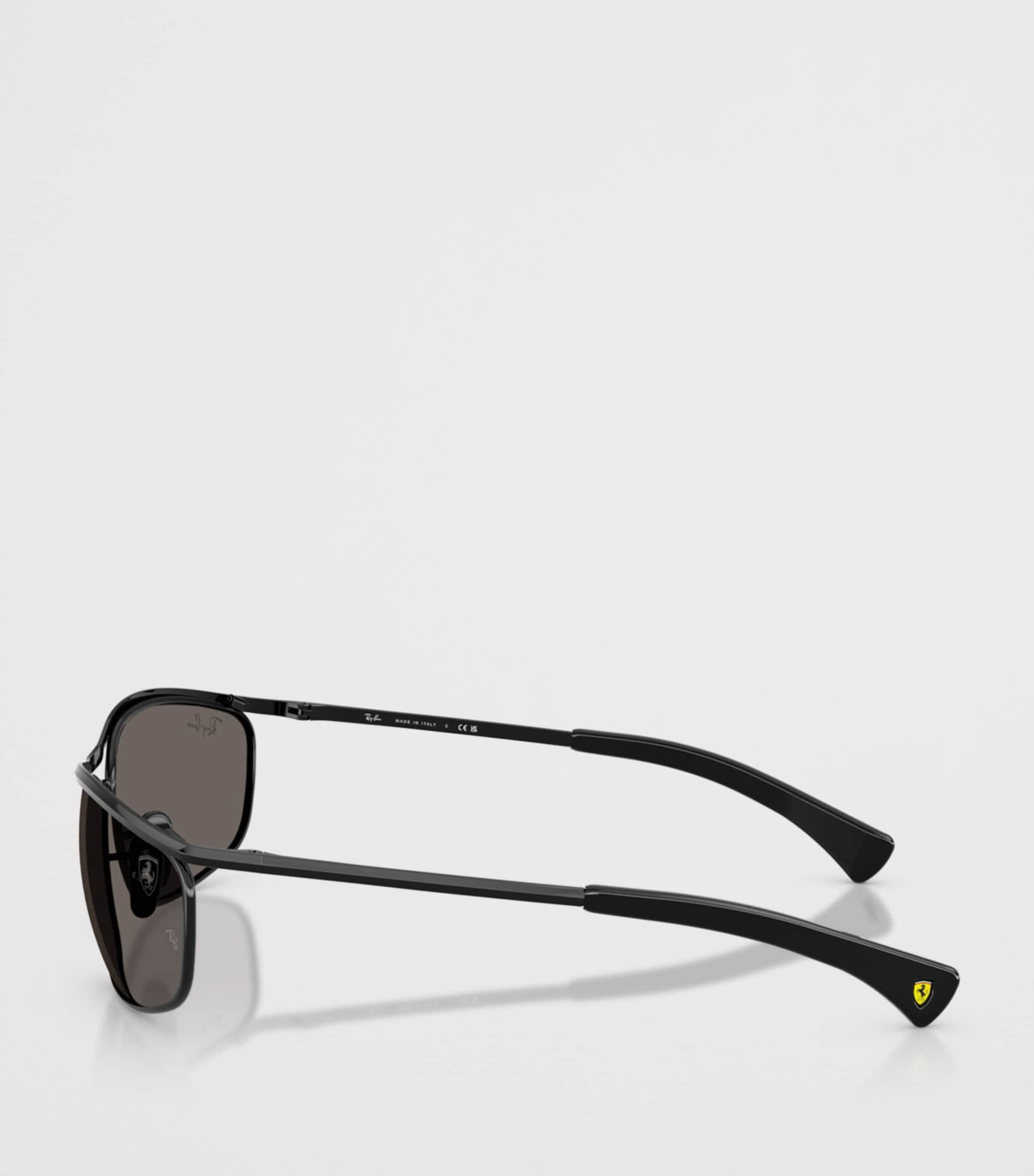 Ray-Ban Scuderia Ferrari Collection Oval Sunglasses Black Image 3