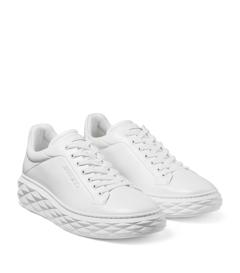 Diamond Maxi Low-Top Sneakers V WHITE/WHITE Image 5