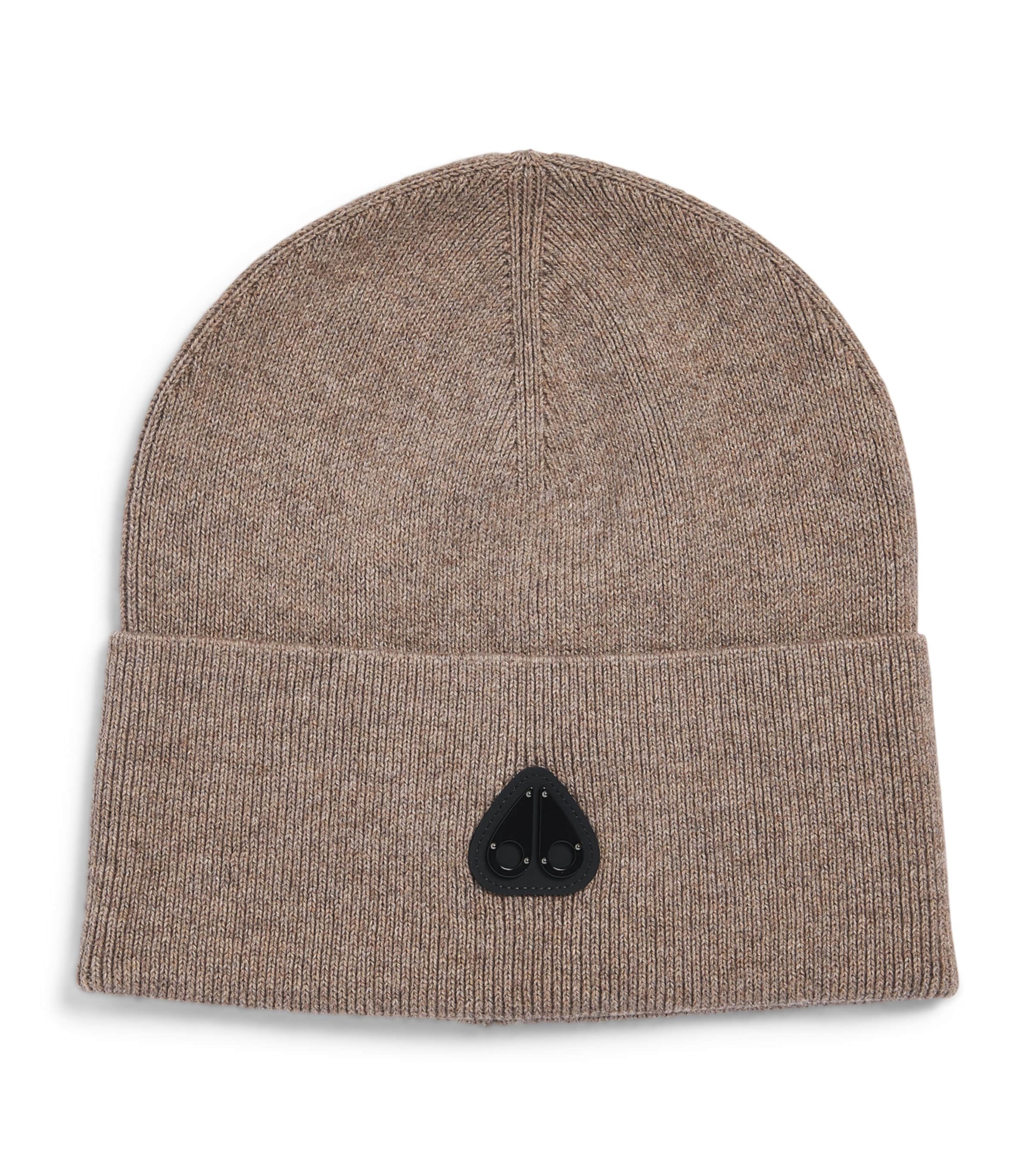 Moose Knuckles Wool-Cotton Frost Beanie Ashen Image 1
