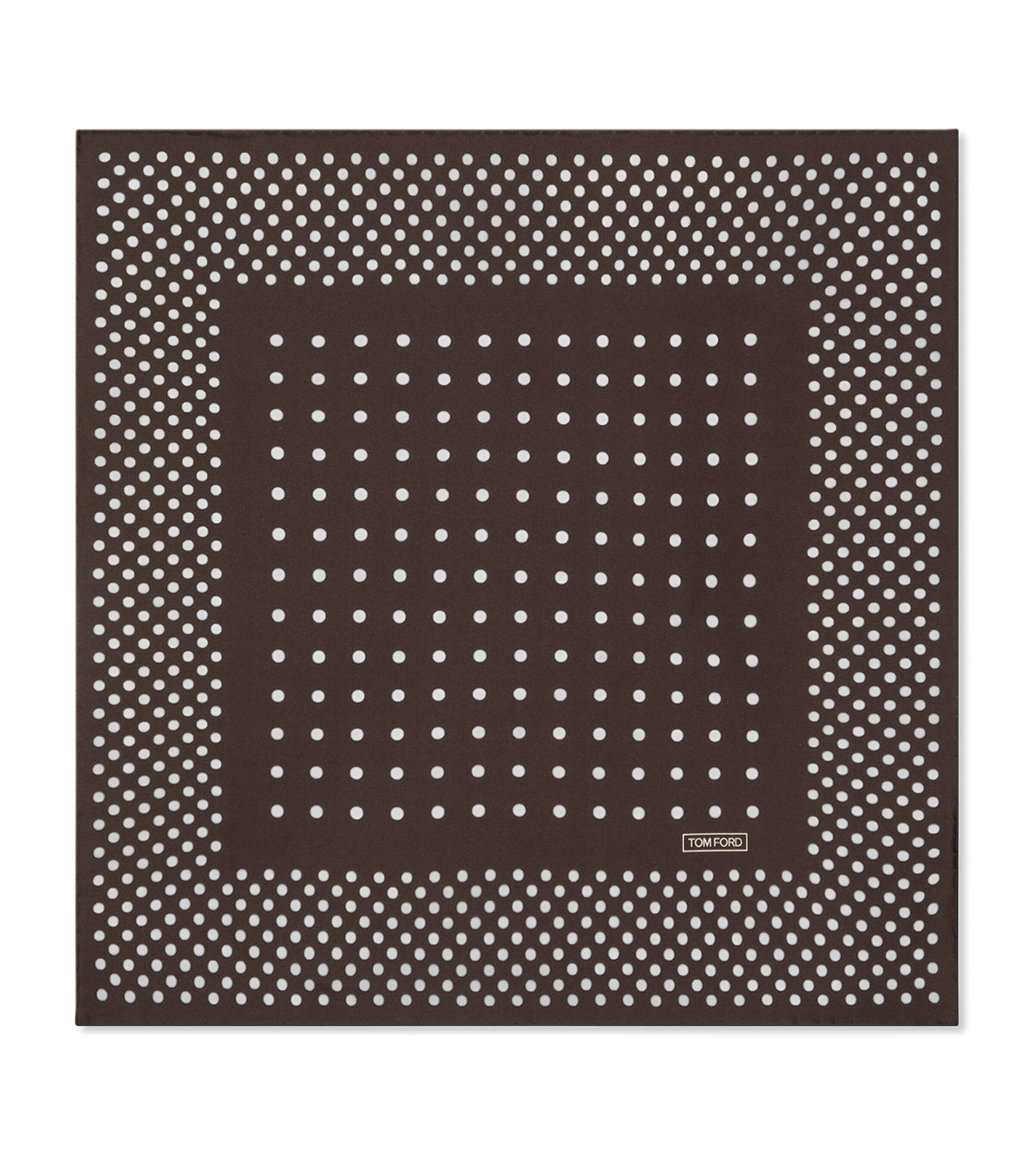 TOM FORD Silk Polka-Dot Pocket Square | Men Accessories | Pocket Squares | Designers | Tom Ford | Partywear | Mens | Accessories