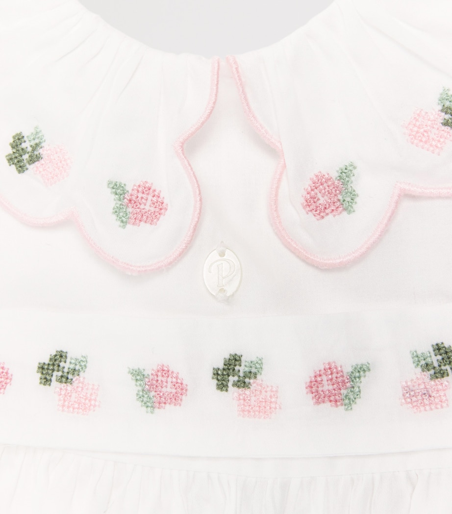 Cotton Floral Liberty Dress (6 Months-4 Years) ECRU Image 3