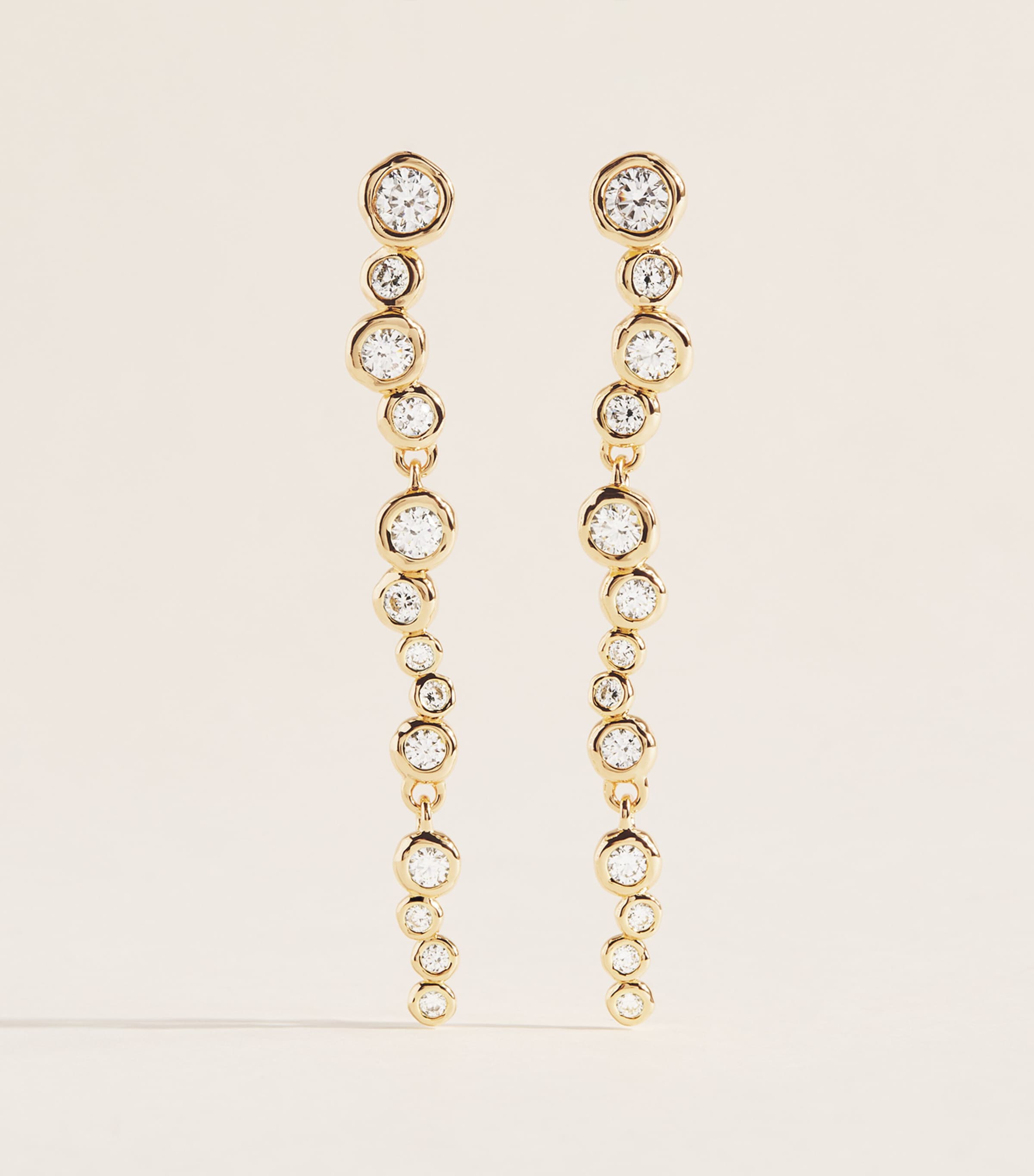 Alexis Bittar Gold-Plated Asterales Dangle Earrings Gold Image 1