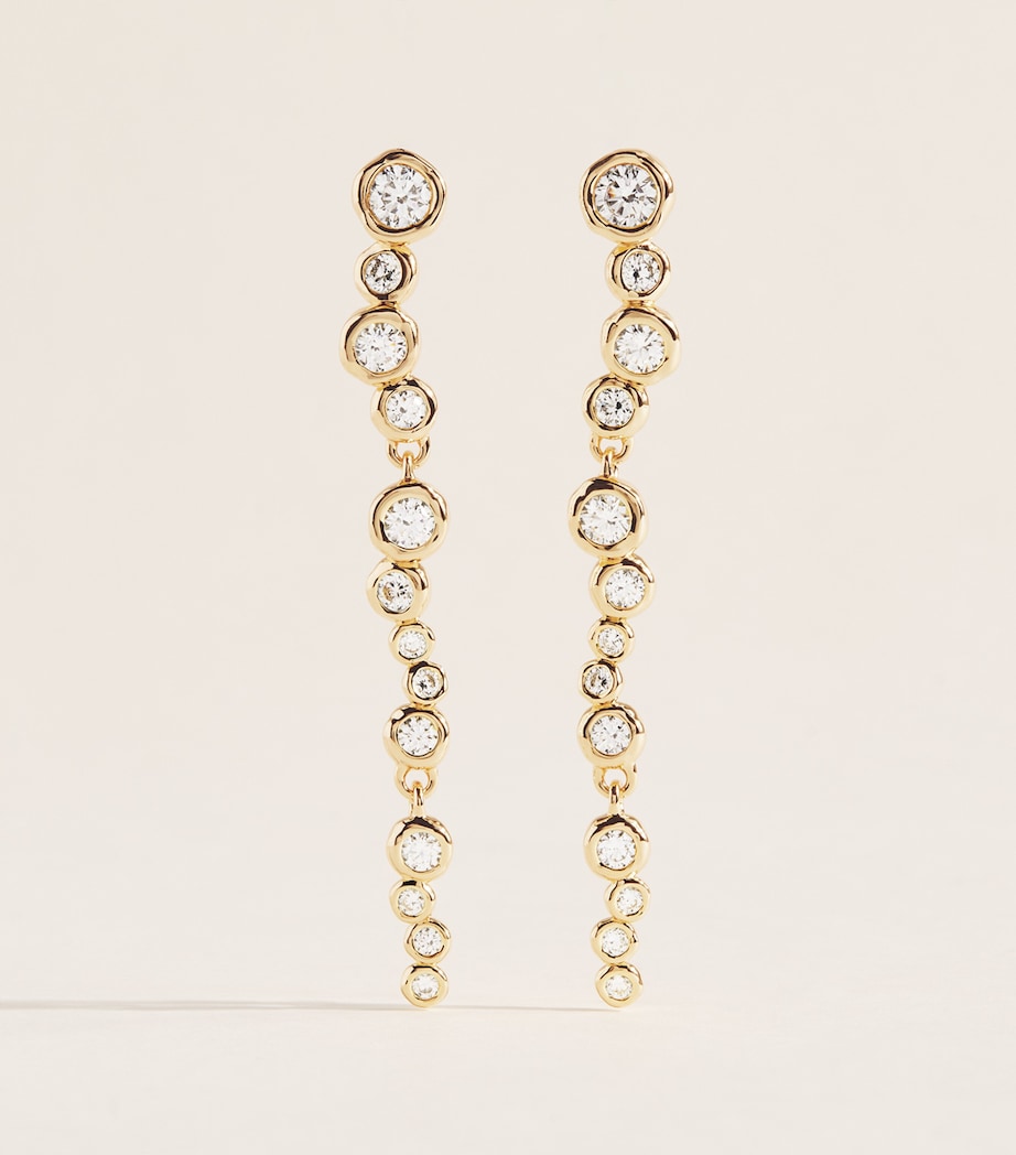 Alexis Bittar Gold-Plated Asterales Dangle Earrings Gold Image 1