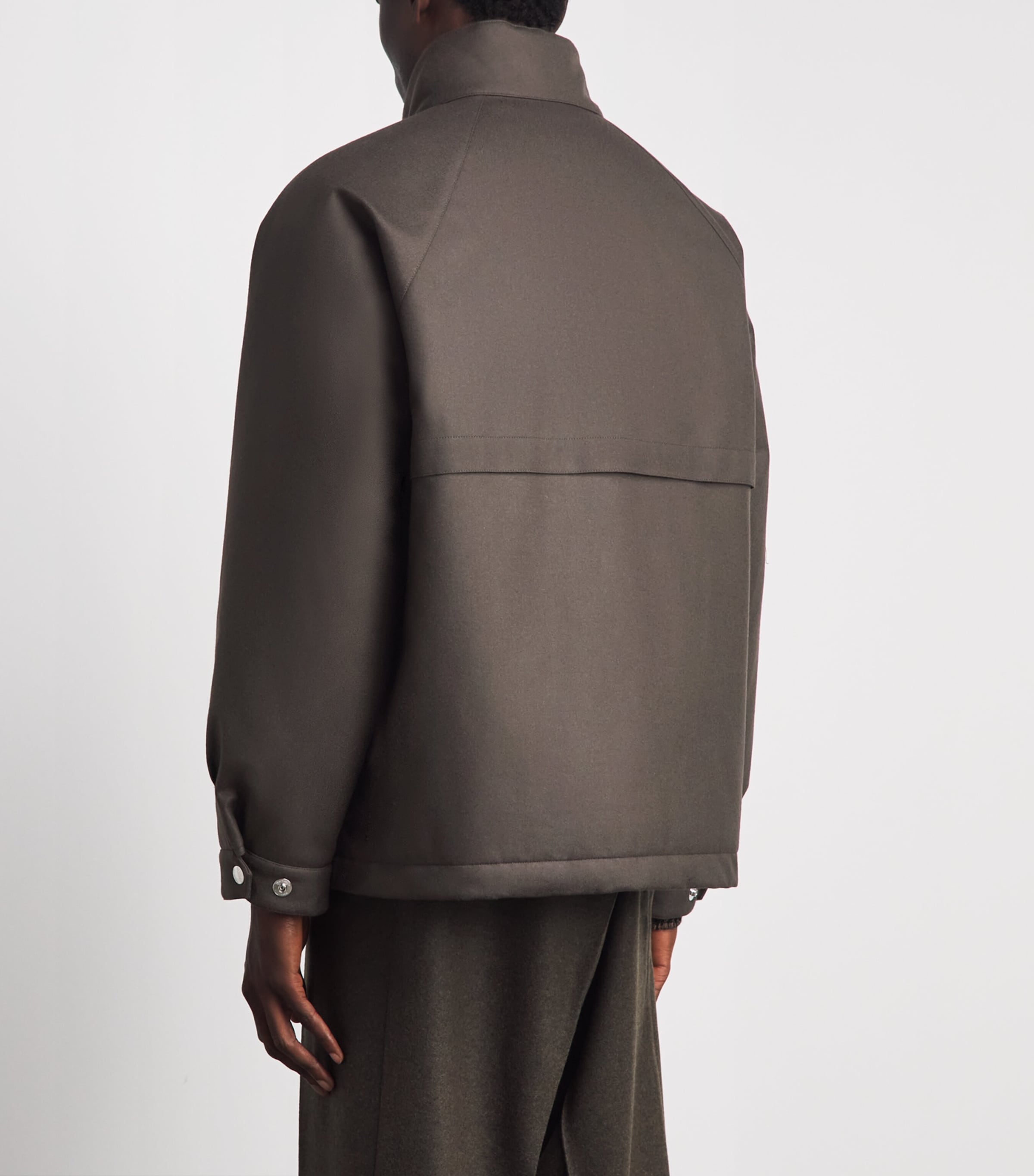 Mackintosh Mens Down Weathered Skye Jacket Dark Olive Image 5
