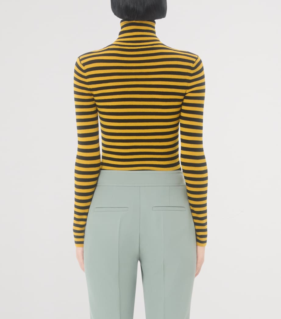 Wool Stripe VLogo Sweater EY0 Image 4