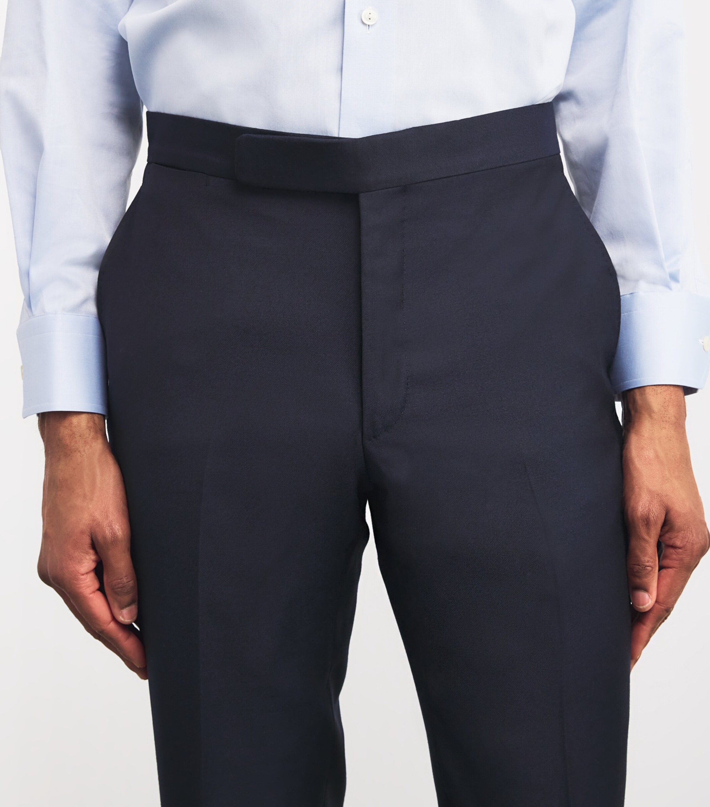 Wool 2-Piece Suit NAVY Image 6