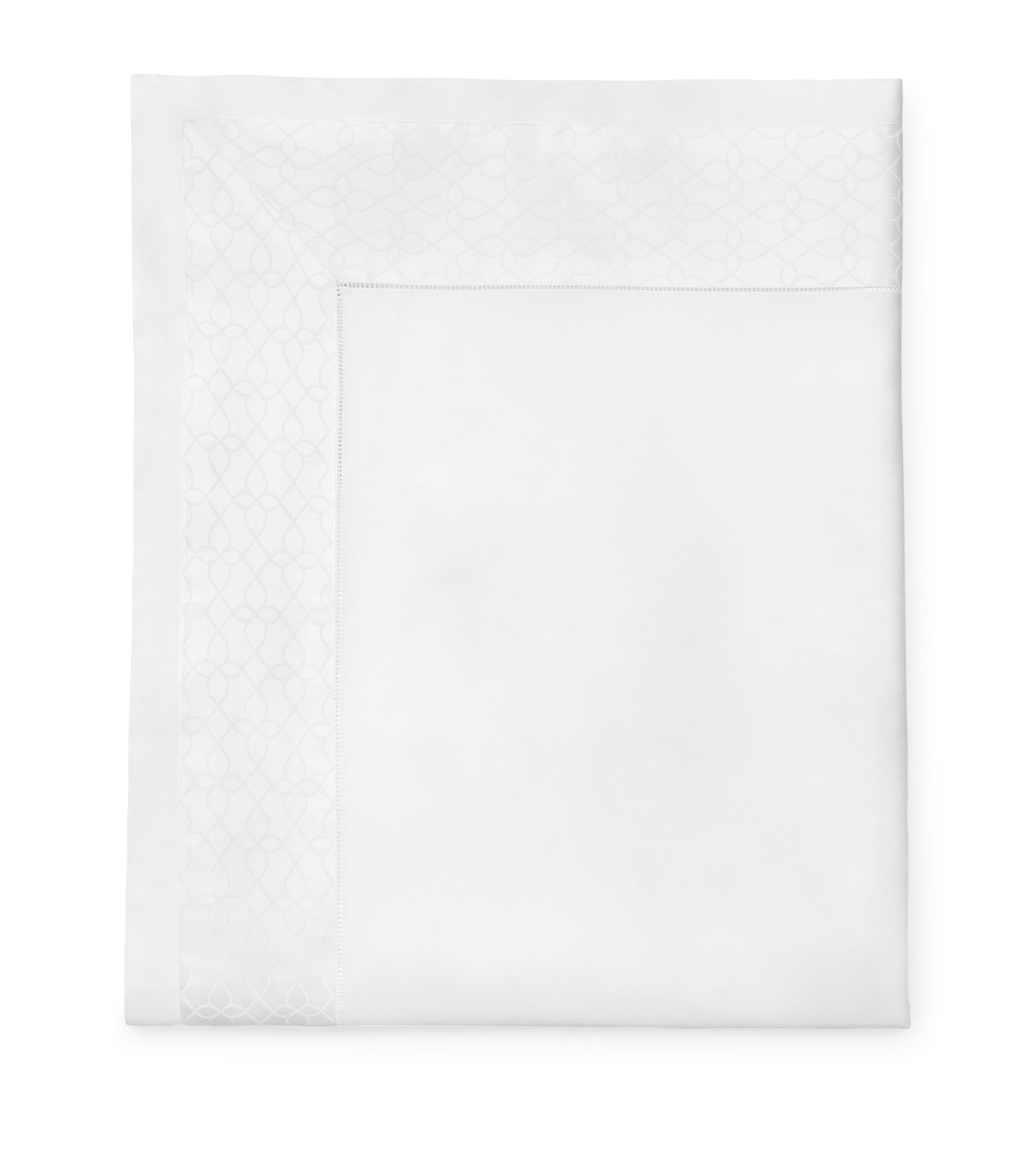 Pratesi Cotton Romanica Super King Flat Sheet (300cm x 270cm) | Bedding | Bed Linens & Sets | Flat Sheets | Designers | pratesi