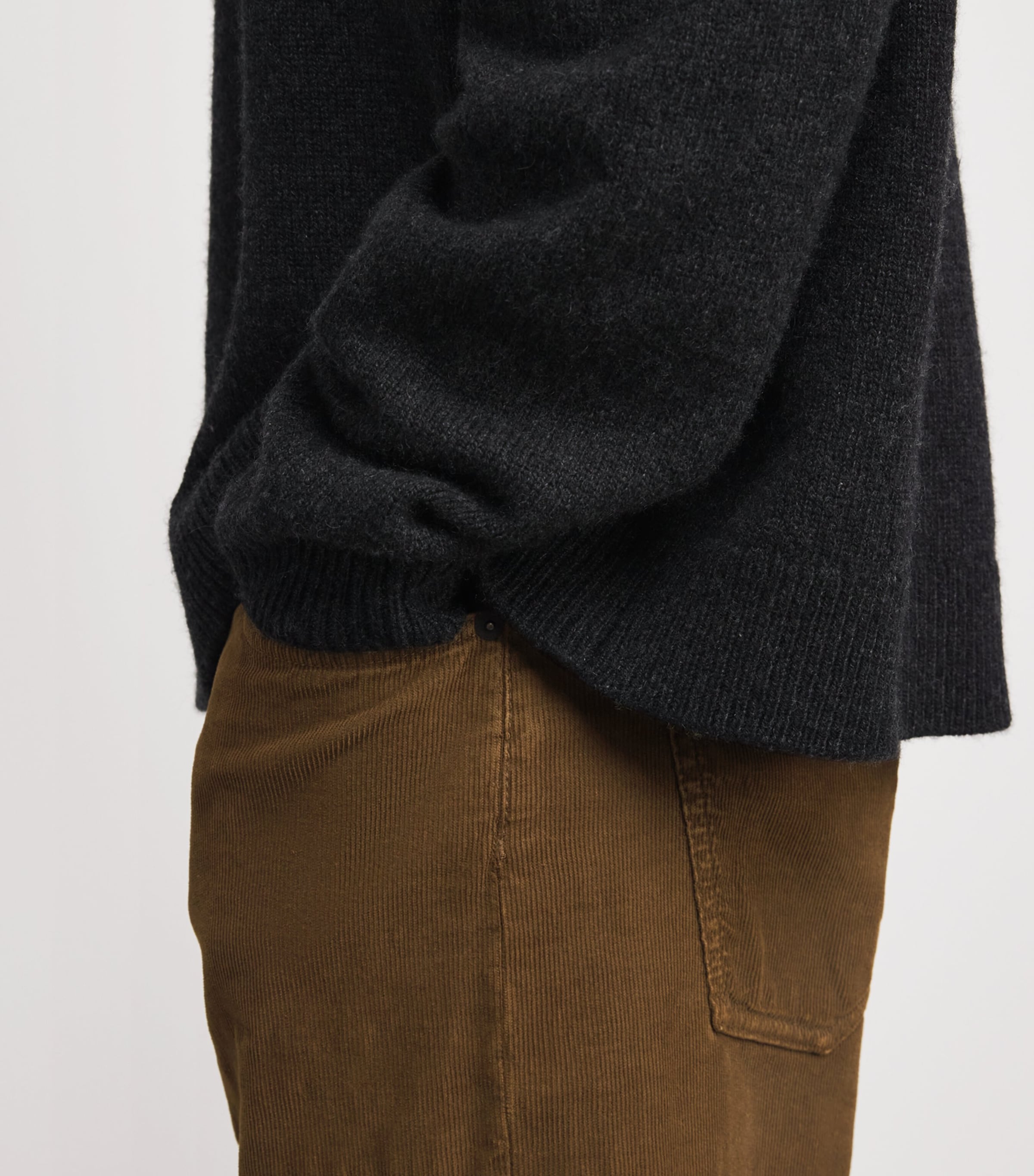 The Row Mens Siouxie Corduroy Trousers Cinnamon Image 5