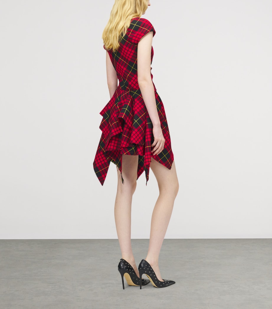 Check Mini Dress 6120 Image 4